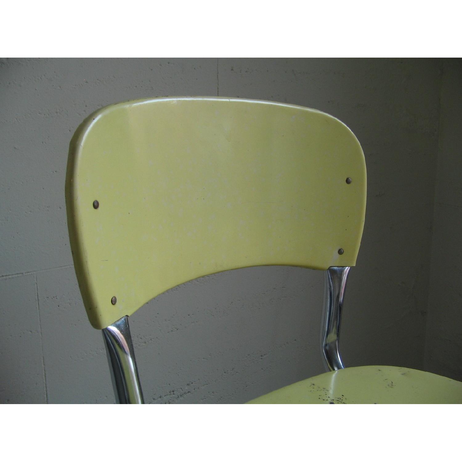 Vintage 1950s Cosco Folding Step Stool/Counter Height Chair - image-6