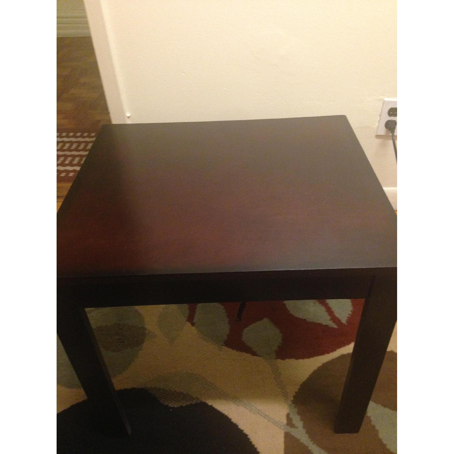 Mocha Coffee Table + End Table - image-1