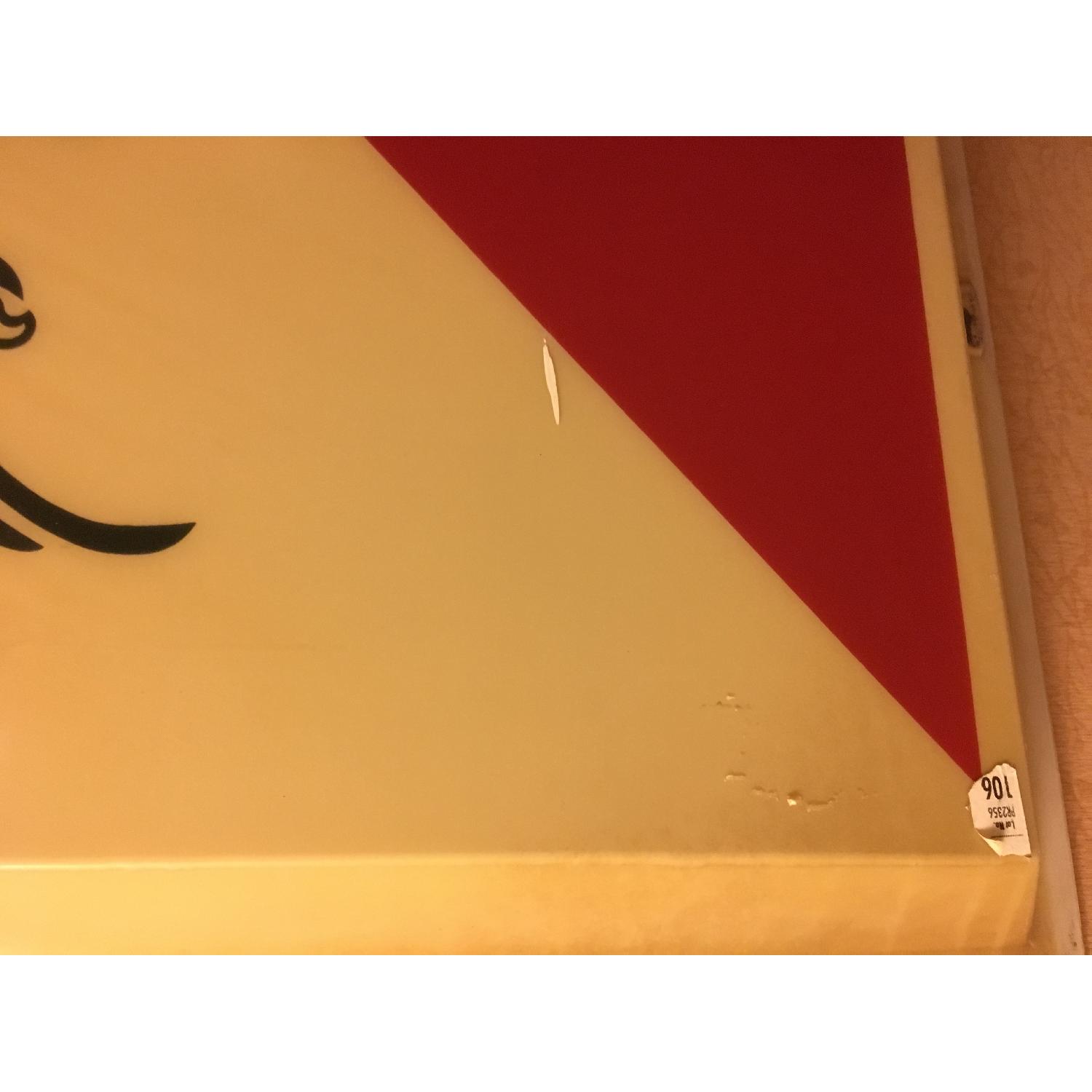 Large Vintage Budweiser Advertising Sign - image-2