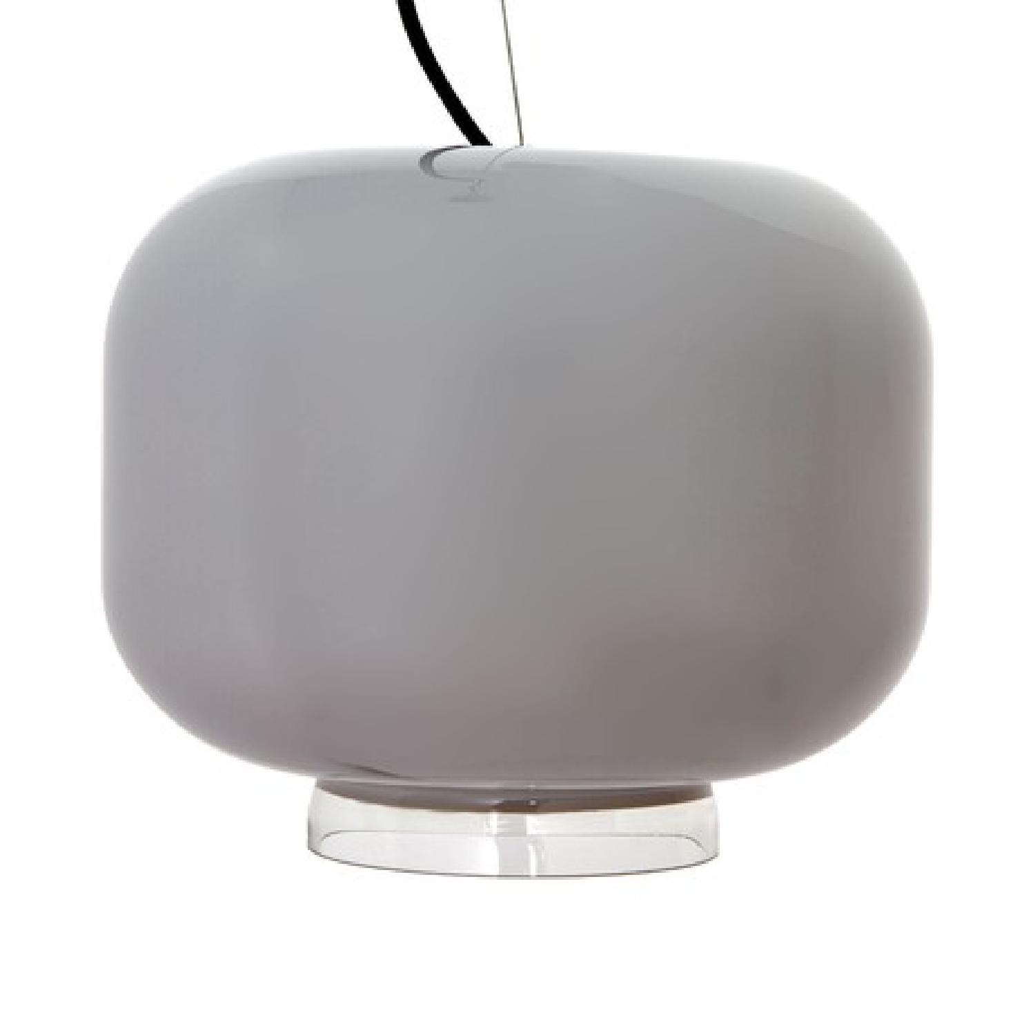 Gray Glass Pendant Lights - image-2