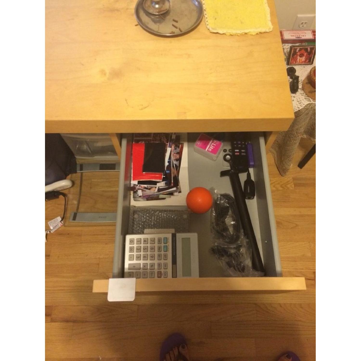 Ikea Desk w/ Drawer - image-3