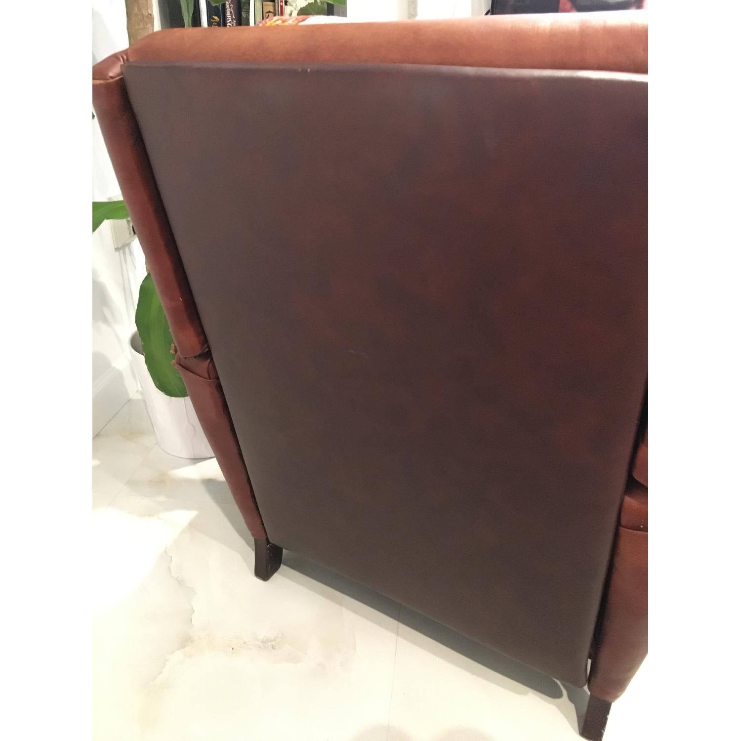 Brown Barcalounger Leather Arm Chair - image-6
