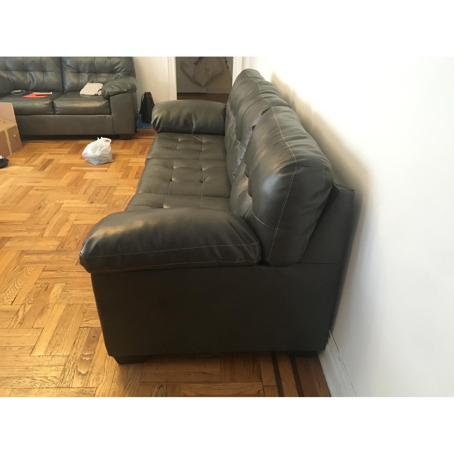 Charcoal Gray Sofa - image-3
