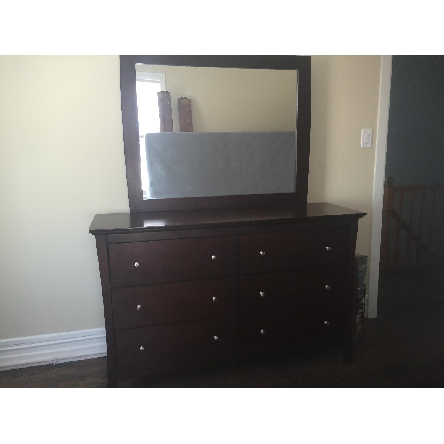Bob's Wood Dresser w/ Detachable Mirror - image-10