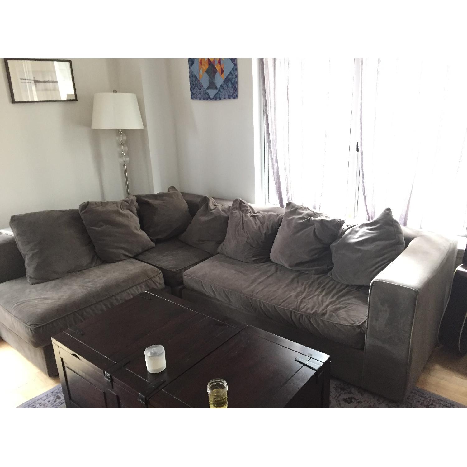 West Elm Walton 3 Piece Sectional Sofa - image-5