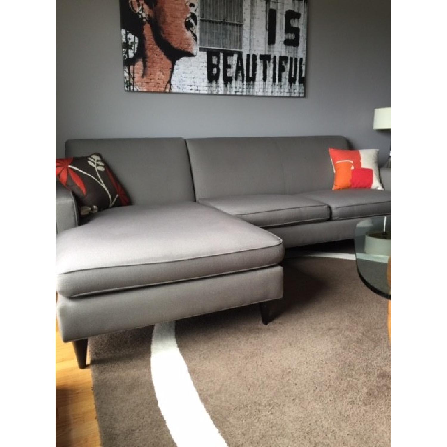 Room & Board Lenox Right-Arm Sofa w/ Left-Arm Chaise - image-1