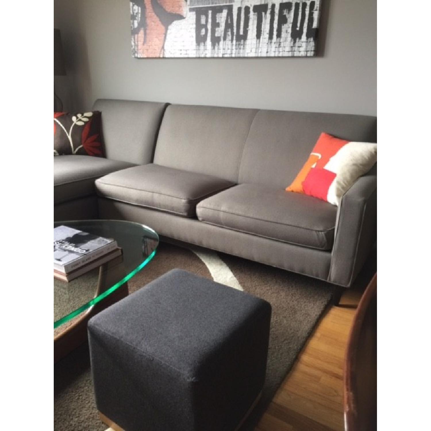 Room & Board Lenox Right-Arm Sofa w/ Left-Arm Chaise - image-2