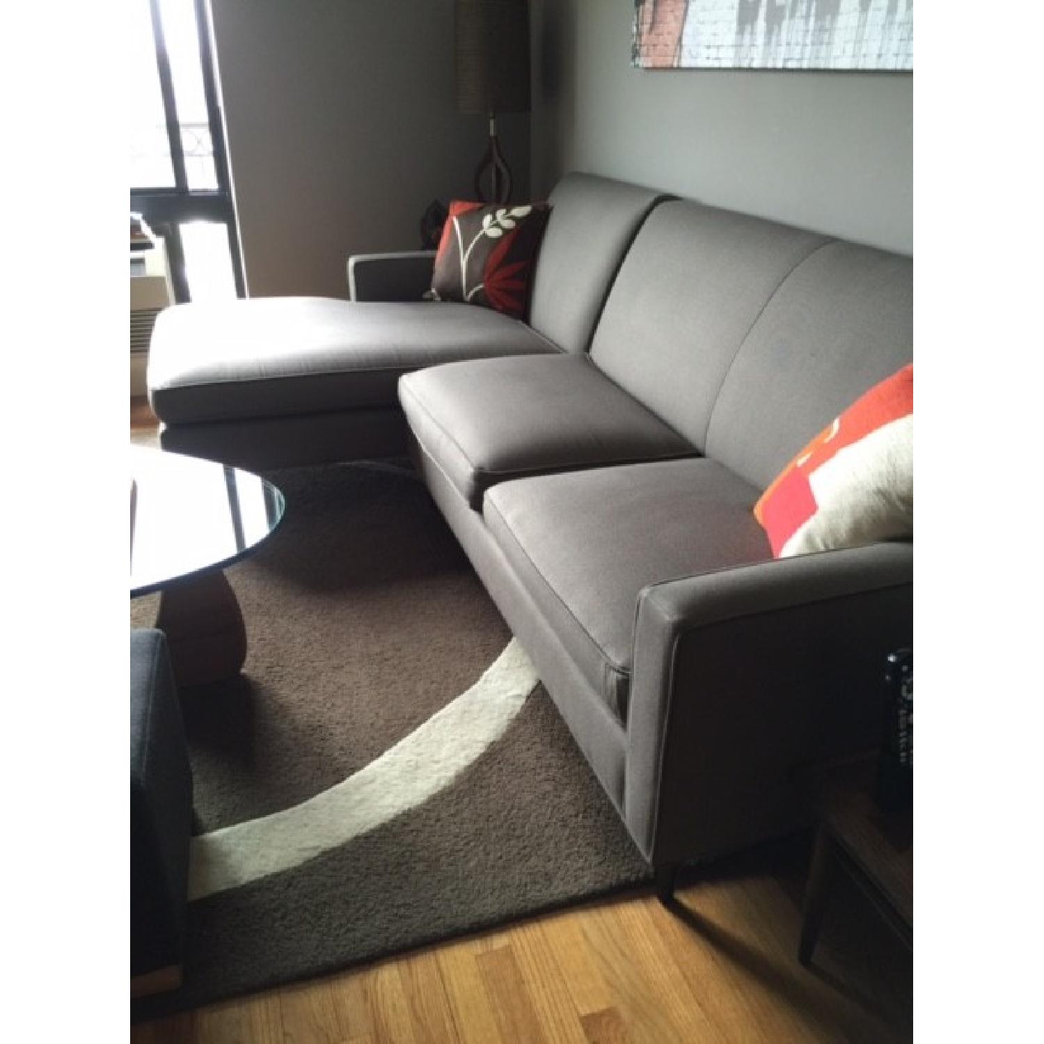 Room & Board Lenox Right-Arm Sofa w/ Left-Arm Chaise - image-4