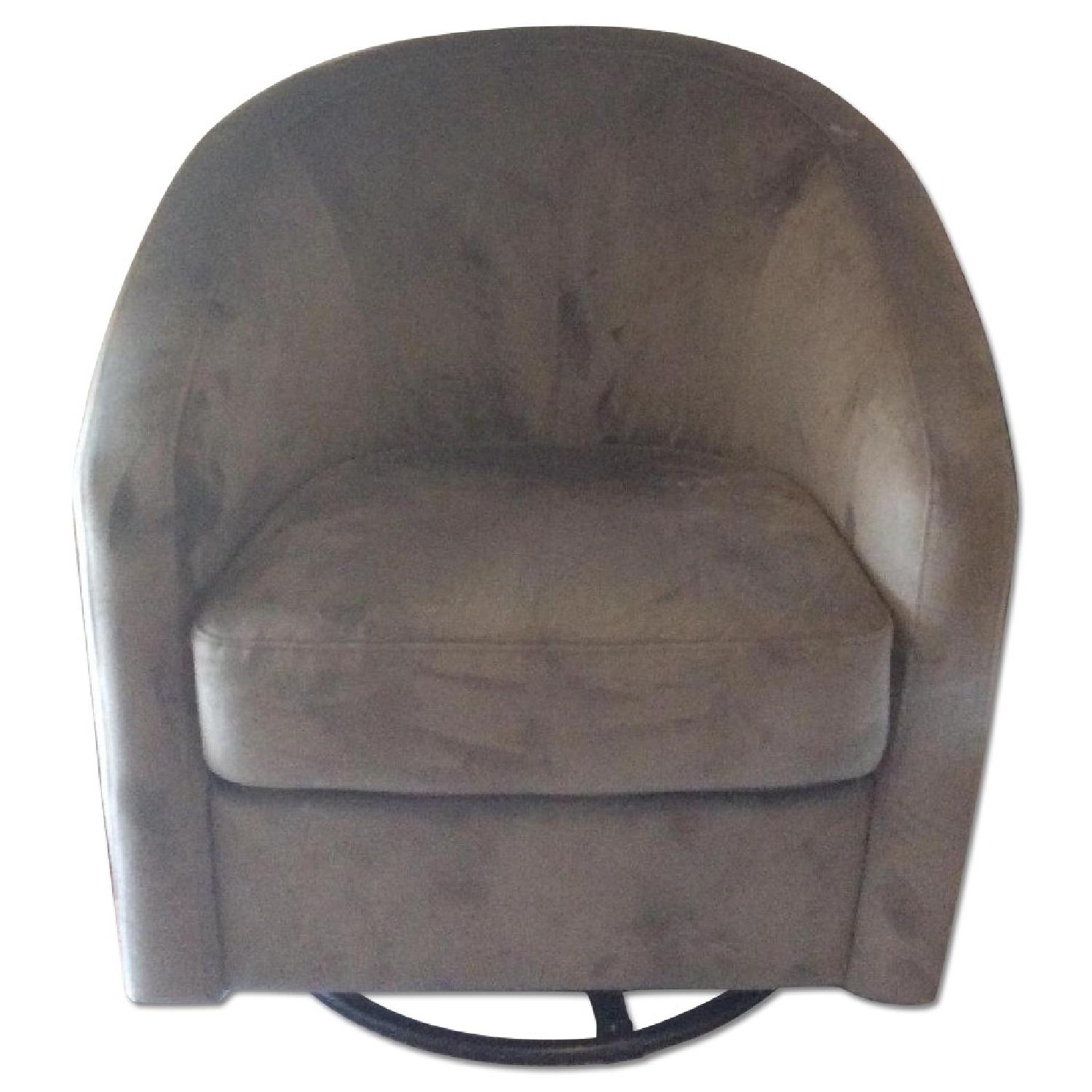 Rocking Swivel Accent Chair - image-0