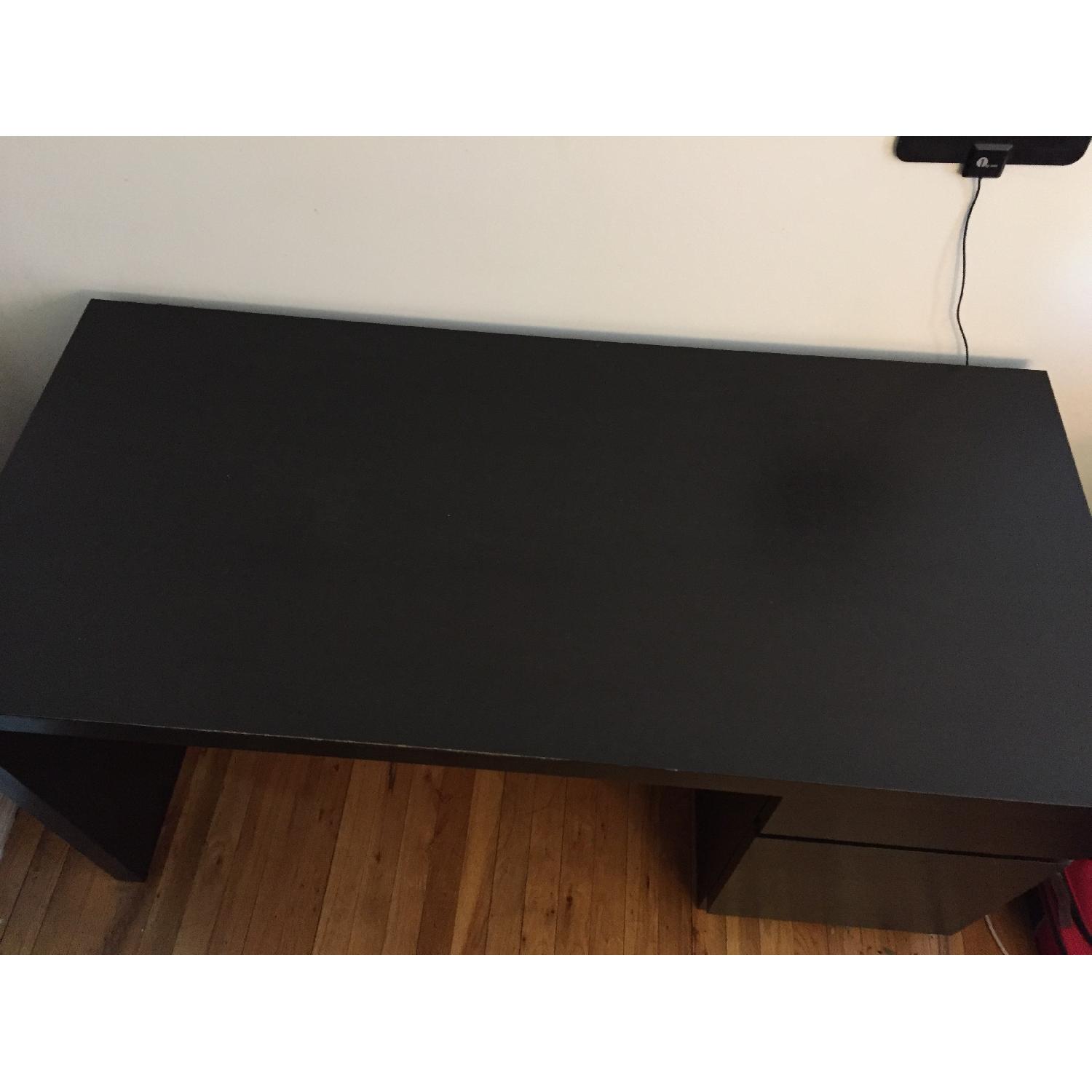 Ikea Malm Desk in Black-Brown - image-5