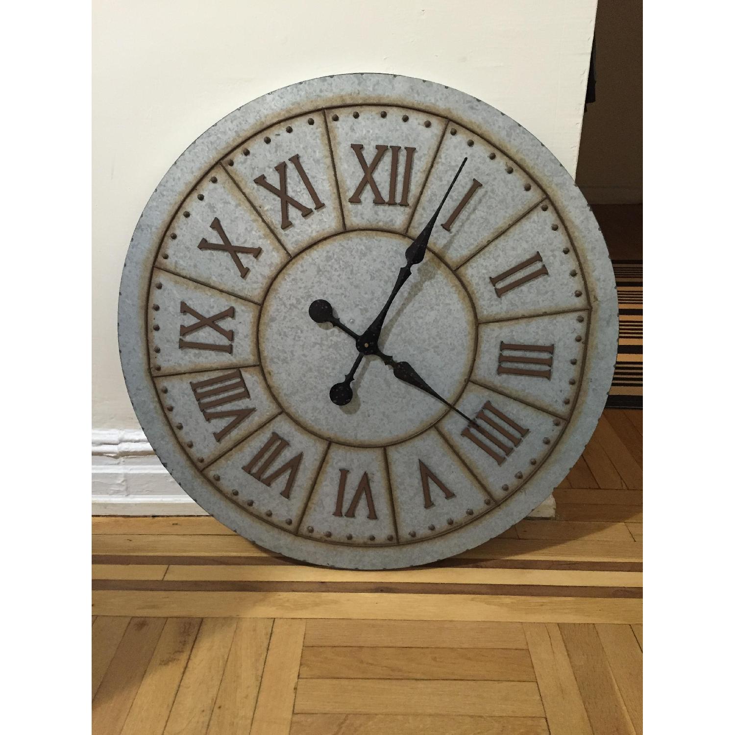 Pier 1 Industrial Wall Clock - image-1