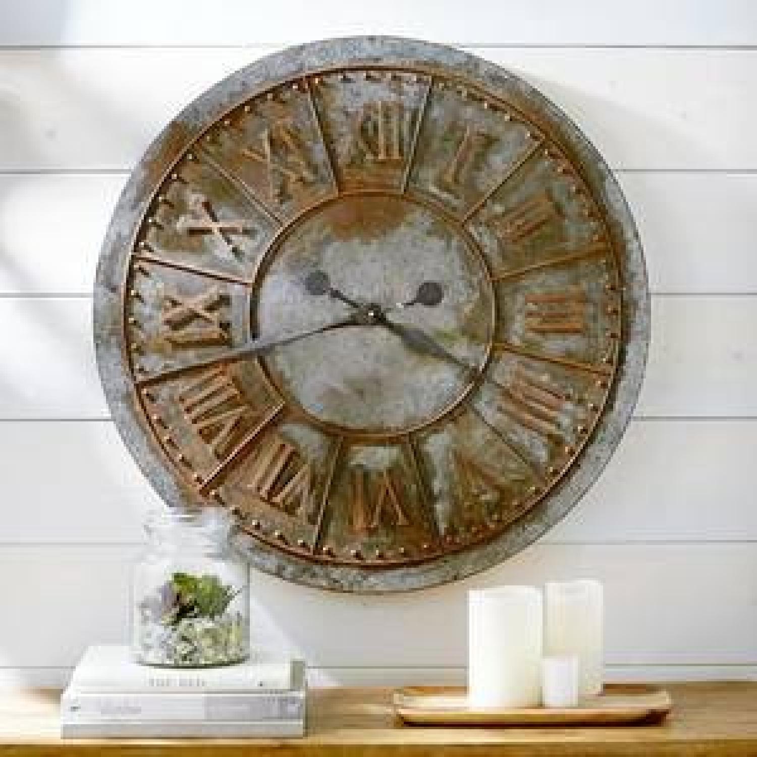 Pier 1 Industrial Wall Clock - image-3