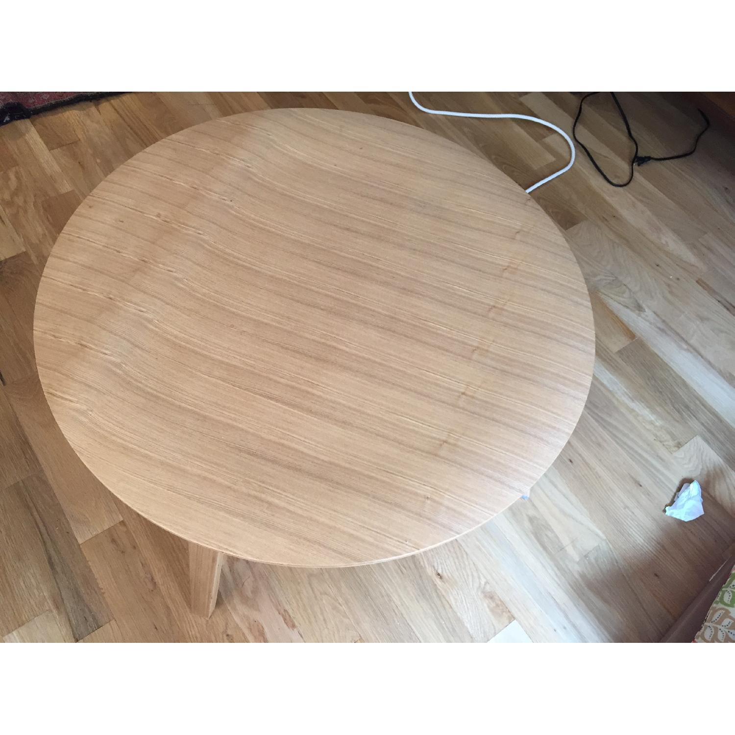 LexMod Wooden Round Coffee Table - image-3