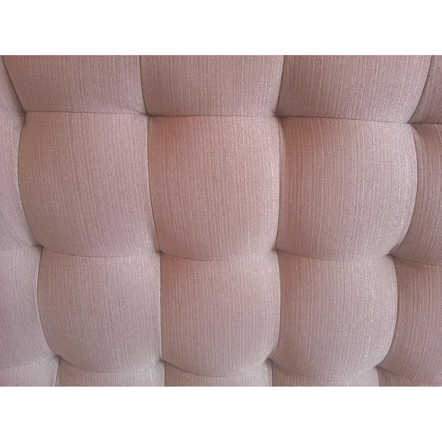 PRI Fabric Living Room Bench in Ivory - image-2