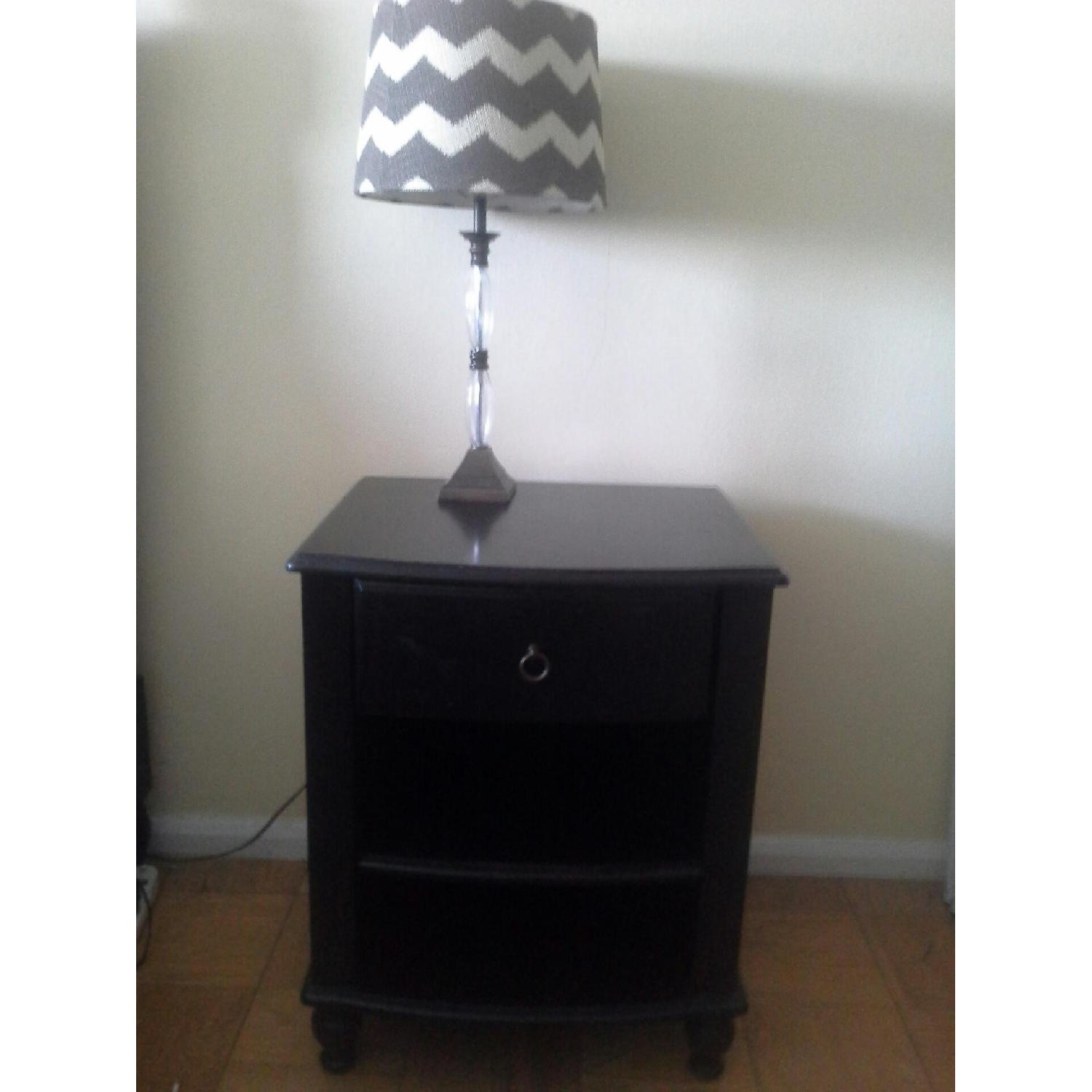 Pottery Barn Queen Size Bed Frame + Dresser + Bedside Table - image-9
