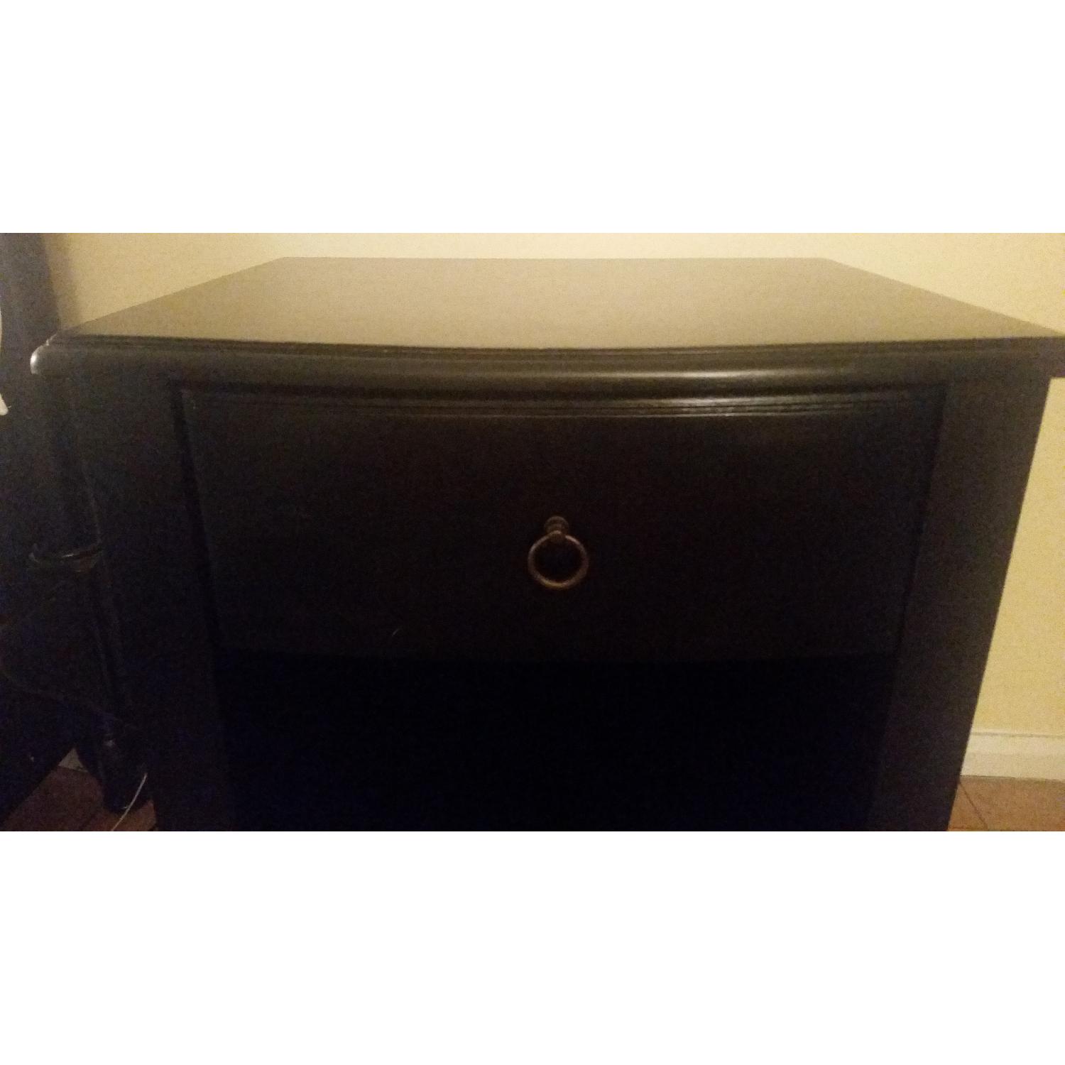 Pottery Barn Queen Size Bed Frame + Dresser + Bedside Table - image-10