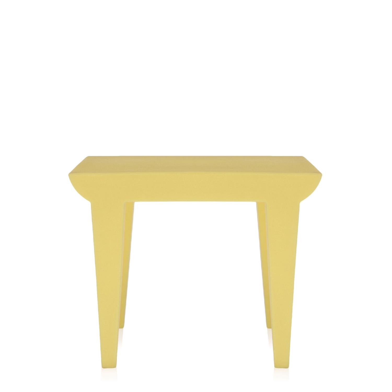 Kartell Philippe Stark Bubble Club Side Tables in Yellow - image-6