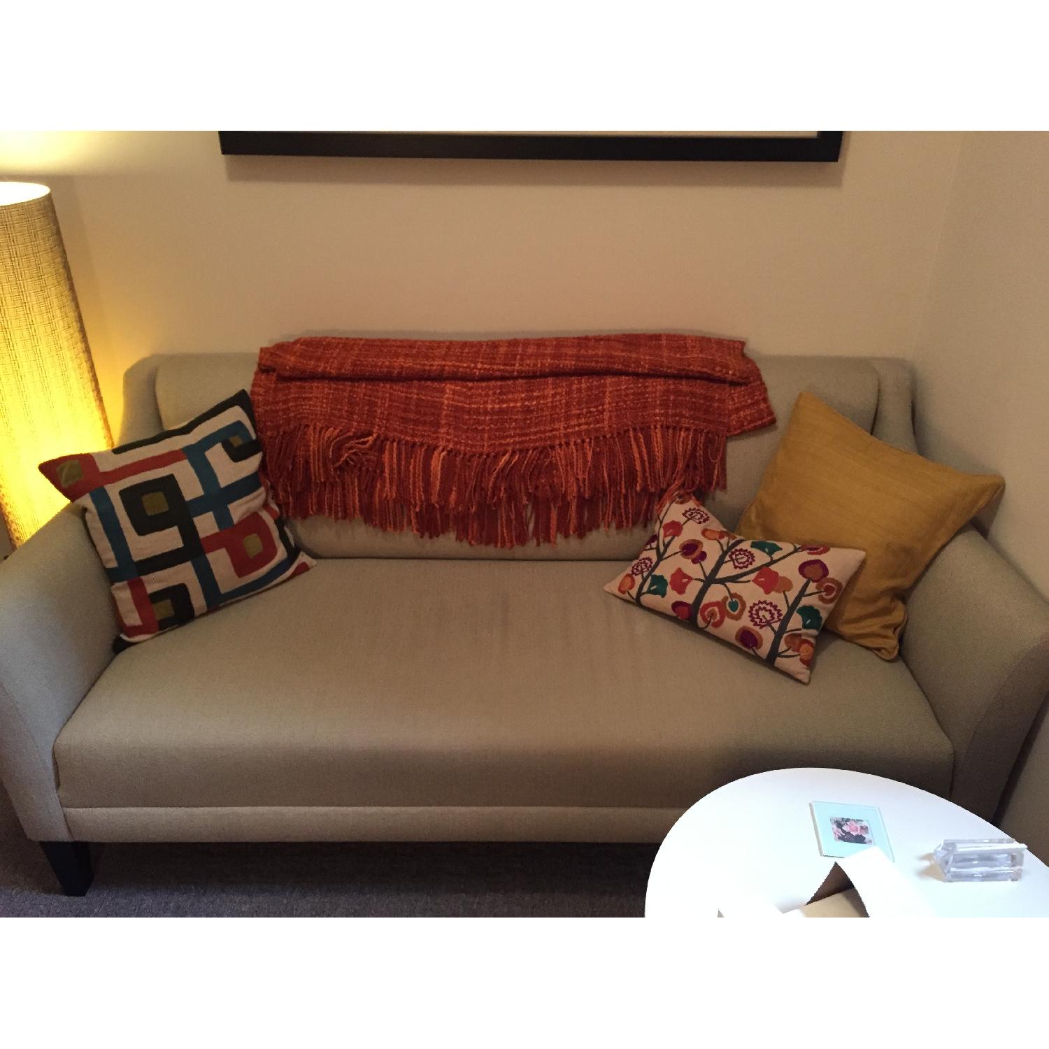 Crate & Barrel Margot Loveseat - image-1