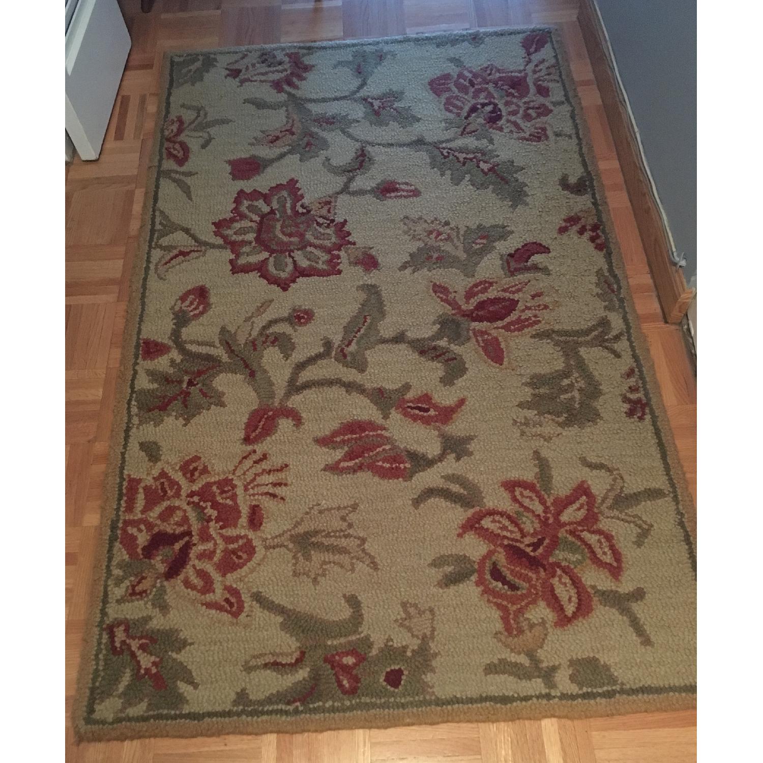 Pottery Barn Palampore Handtufted Wool Rug - image-1