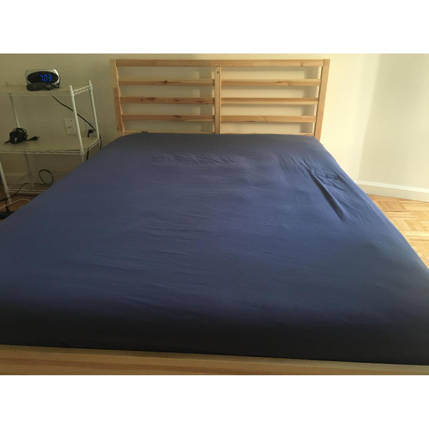 Ikea Pine Tarva Full Size Bed Frame AptDeco