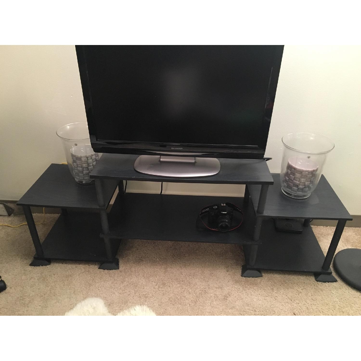 Ikea Black TV Stand - image-2