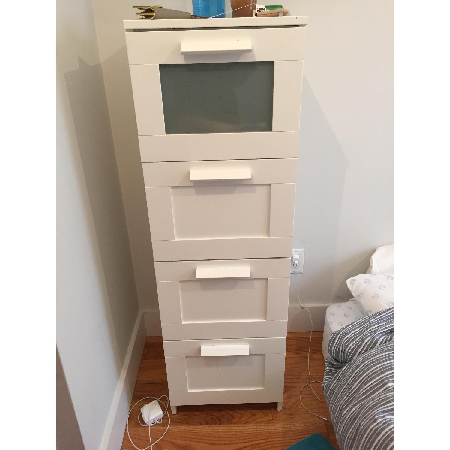 Ikea White 4-Drawer Dresser - image-1