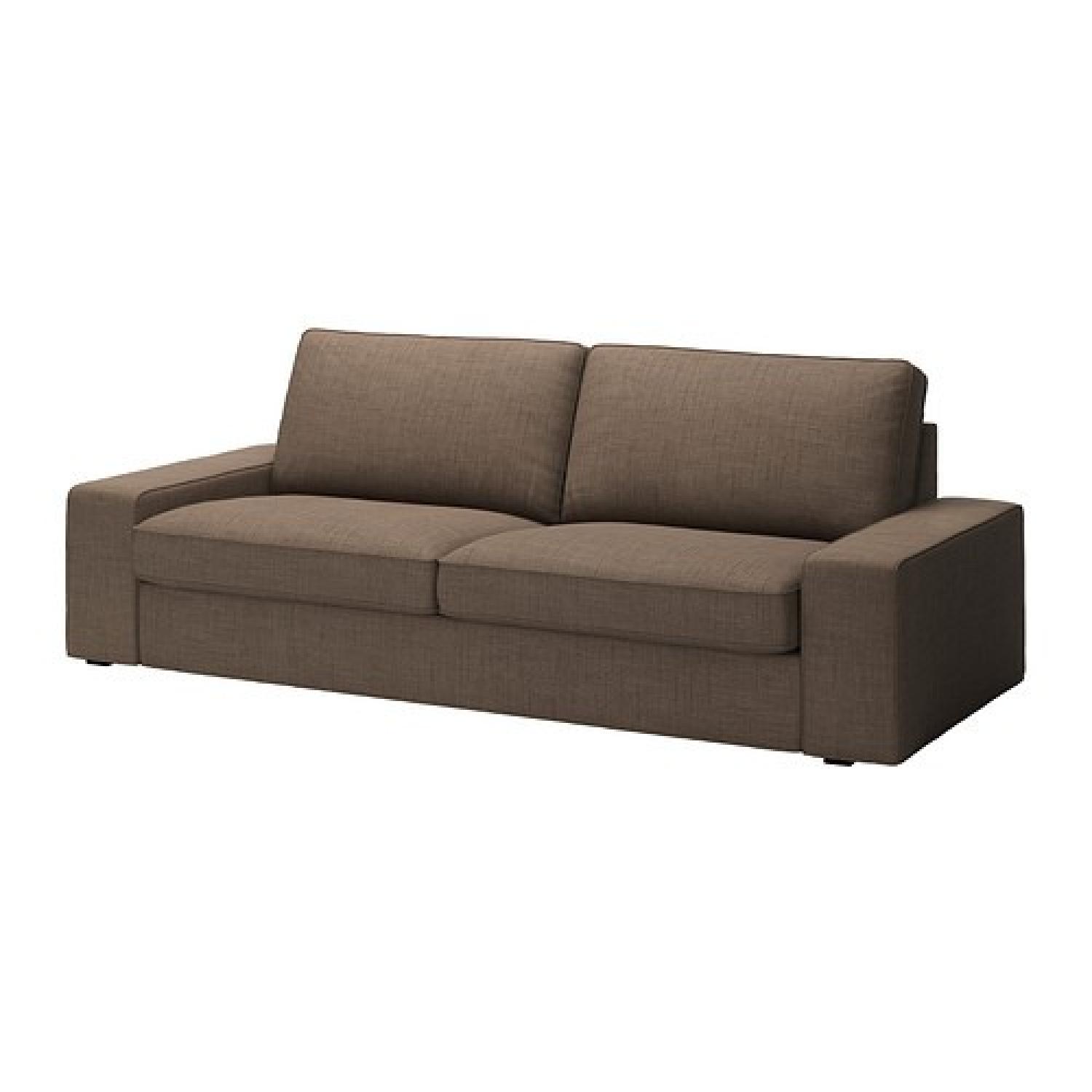 Ikea Kivik Sofa + Footstool w/ Storage AptDeco