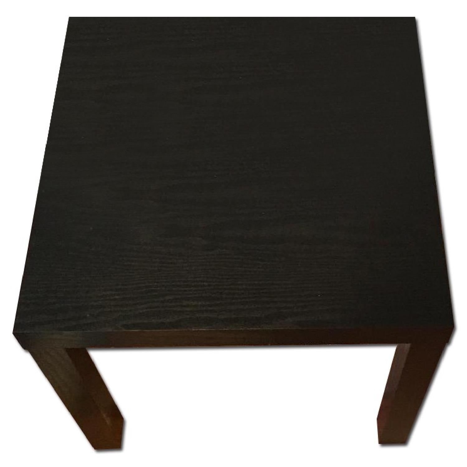 Futon w/ 2 Storage Stools + Side Table - image-5