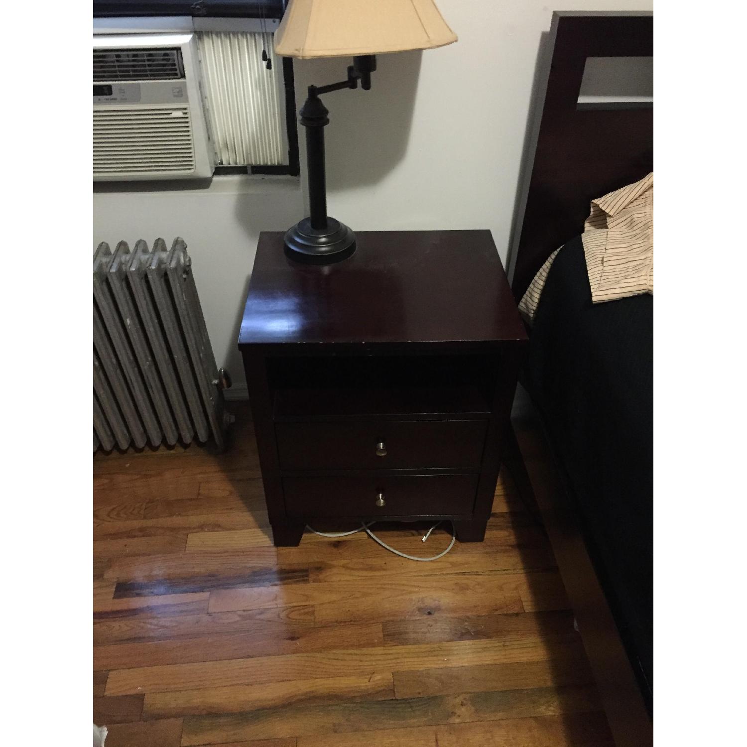 LifeStyle Solutions 2 Drawer Espresso Nightstand - image-3