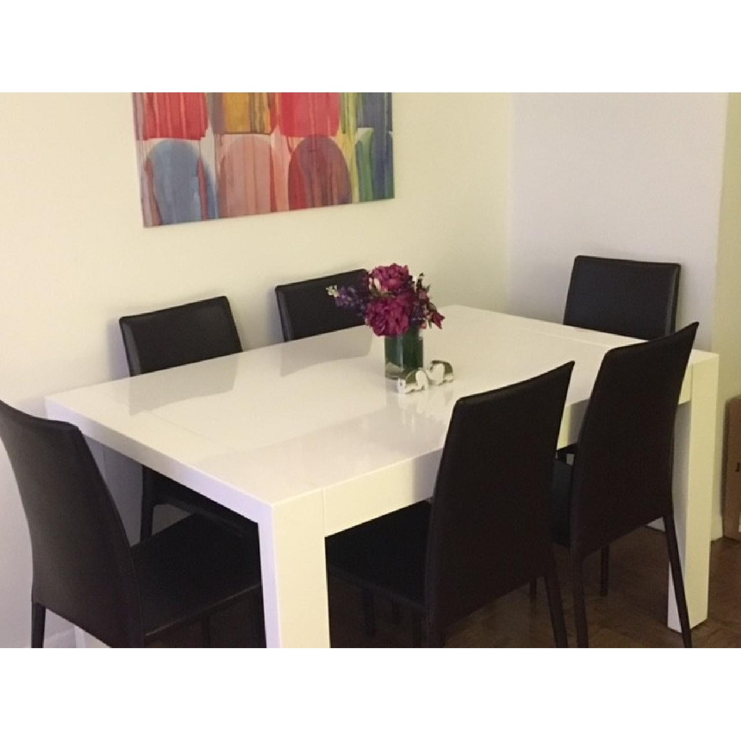 Modani Bellagio Contemporary Dining Chair in Brown - image-2