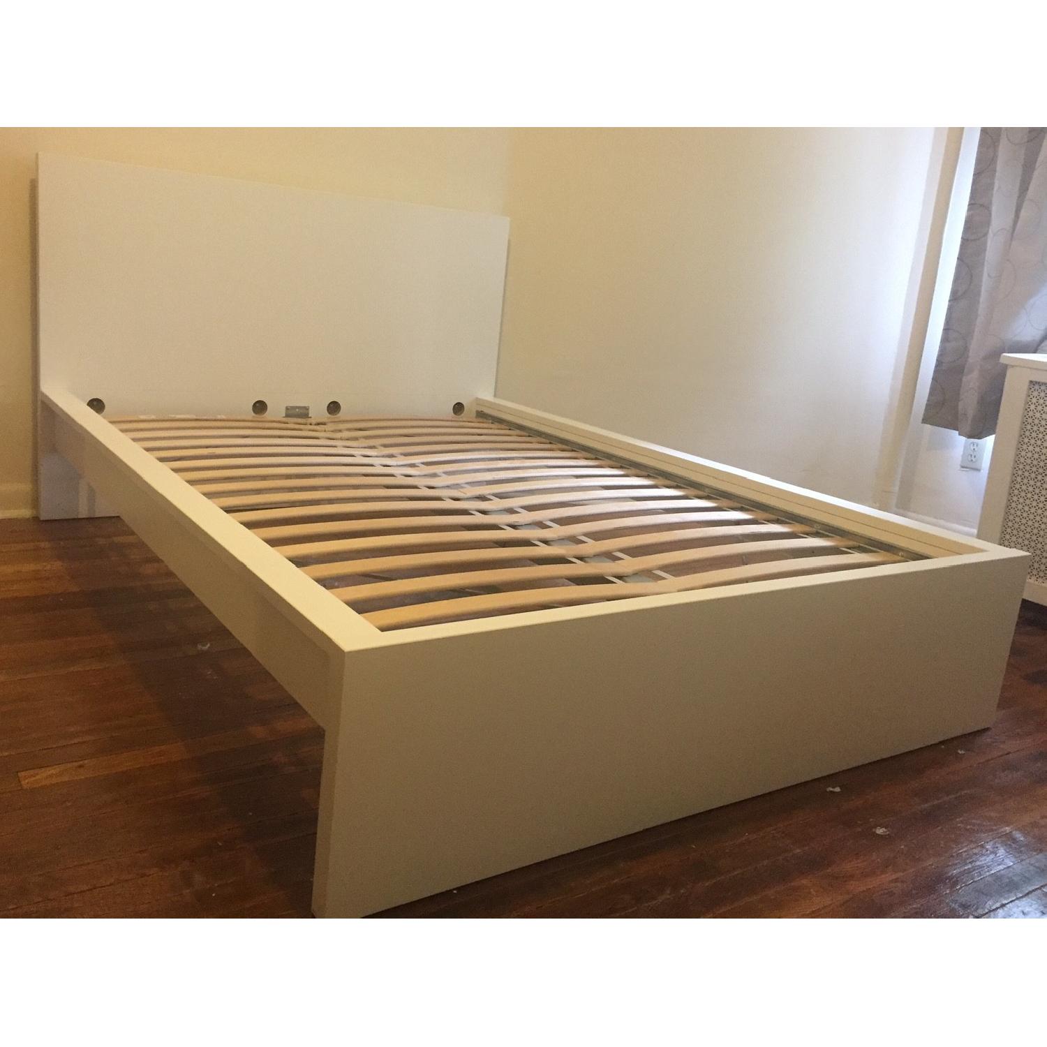 Ikea Malm Bed Frame w/ LuryBase - image-1