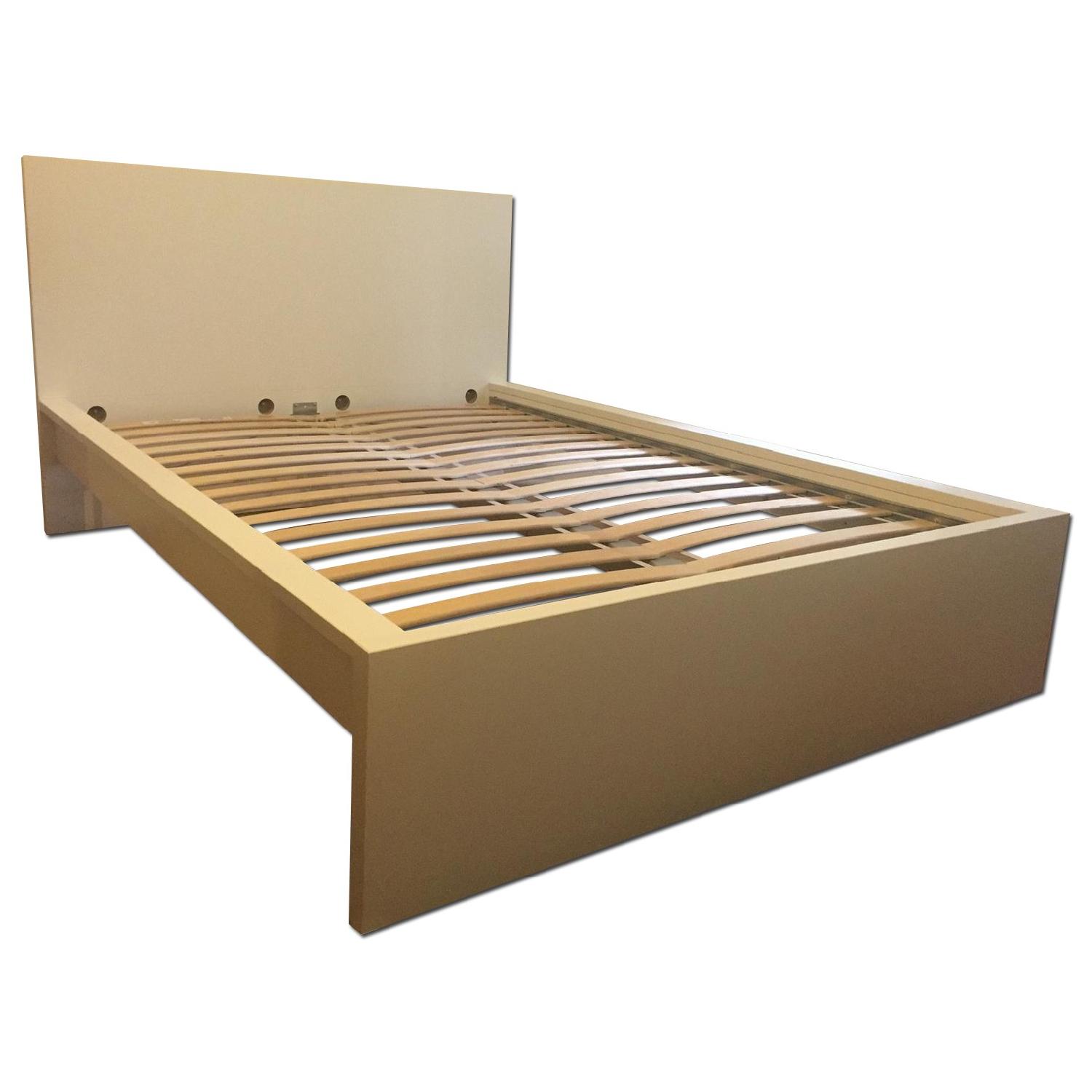 Ikea Malm Bed Frame w/ LuryBase AptDeco