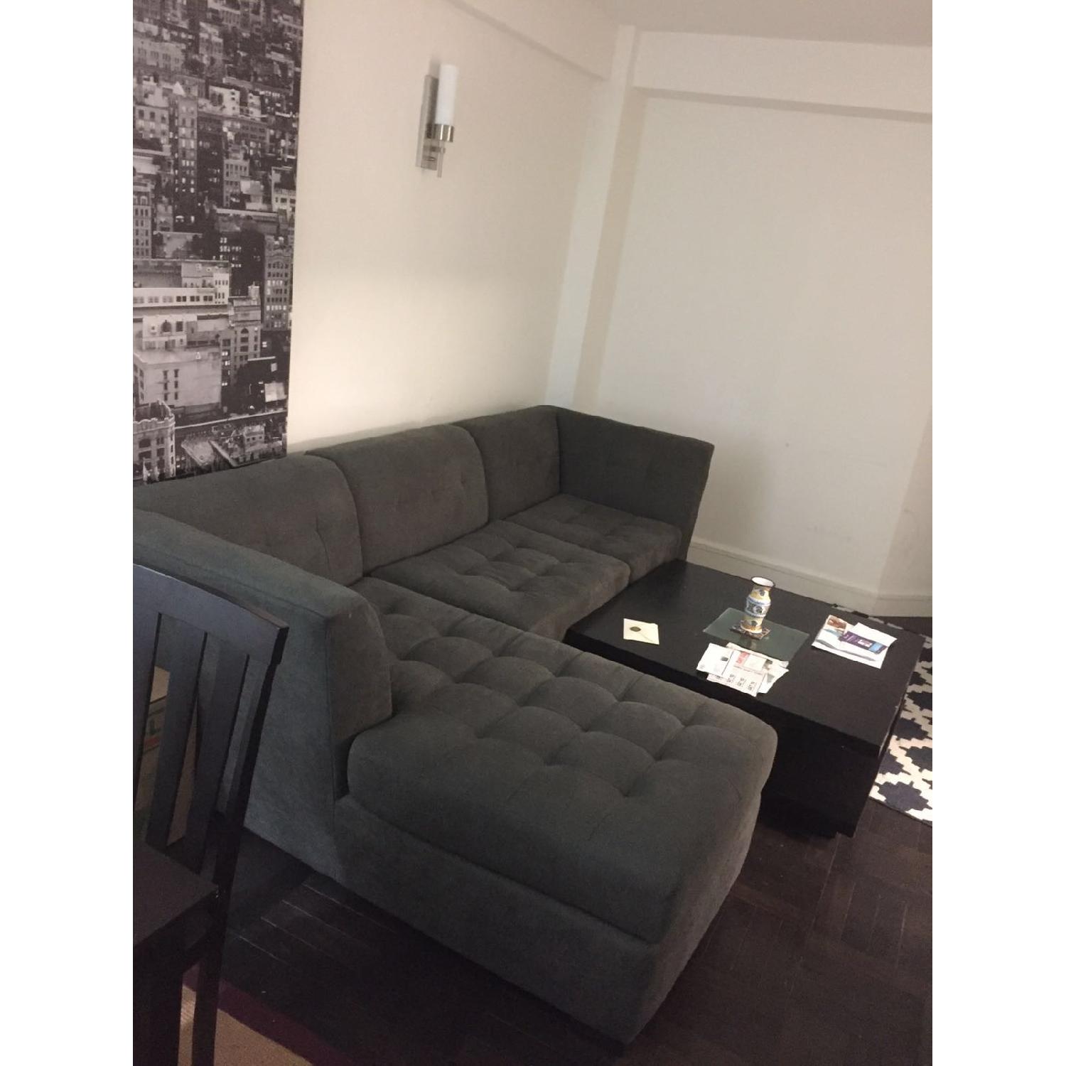 Grey Sectional Sofa - image-1