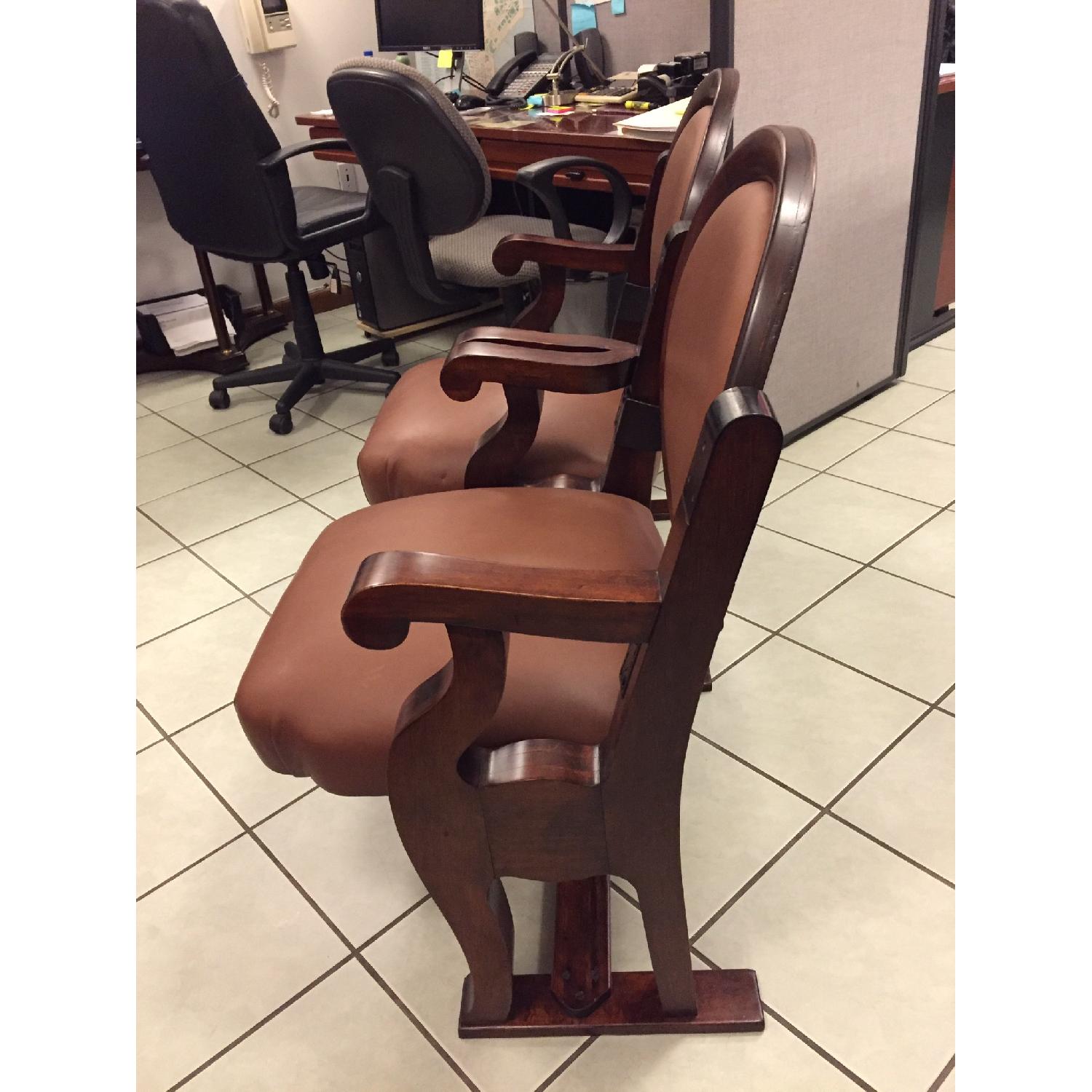 Vintage Double Theater Seat - image-2