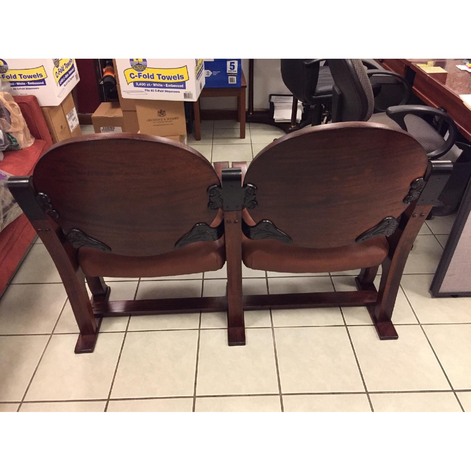 Vintage Double Theater Seat - image-3