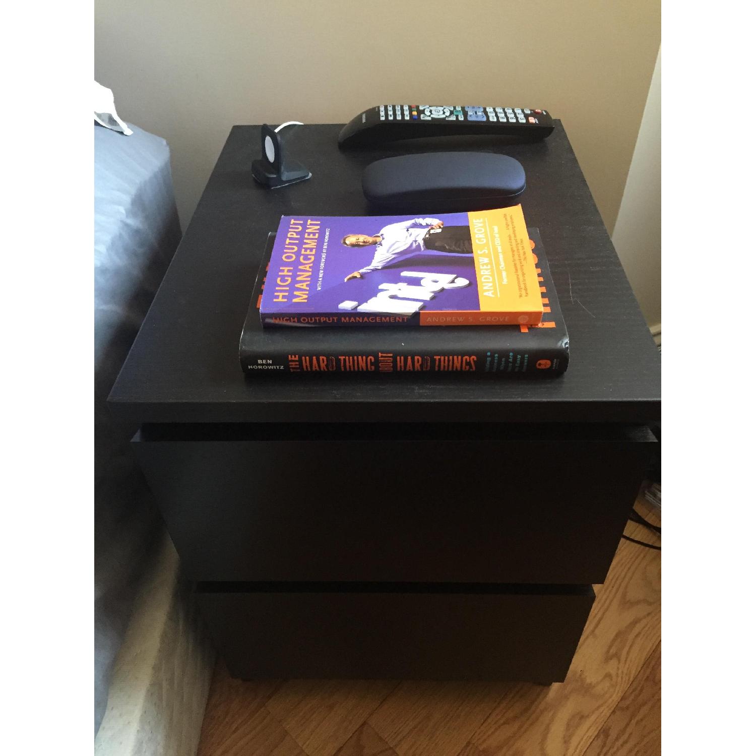 Ikea Malm 2 Drawer Night Stand - image-3