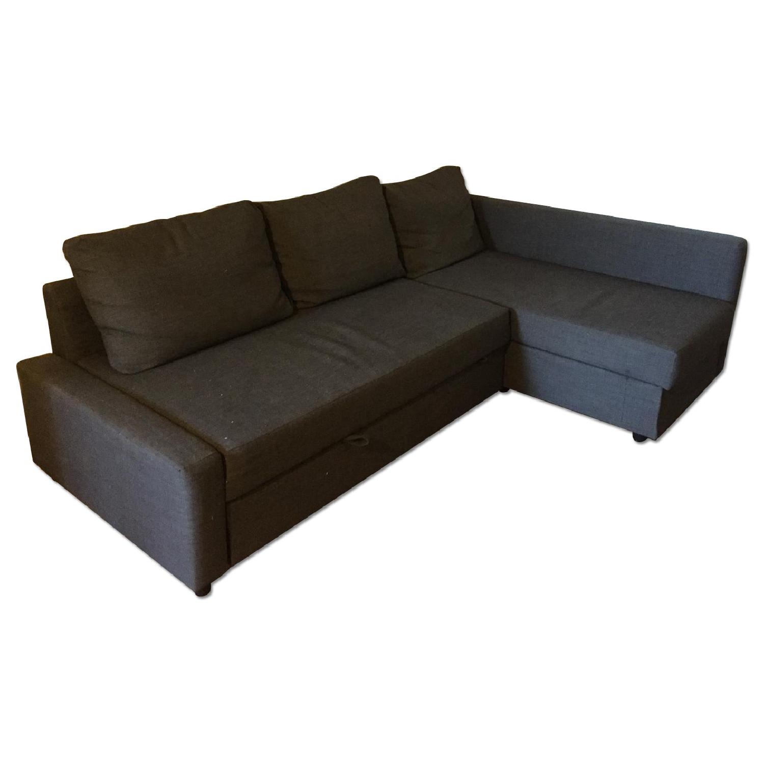 Ikea Friheten Sofa Bed w/ Chaise - image-0