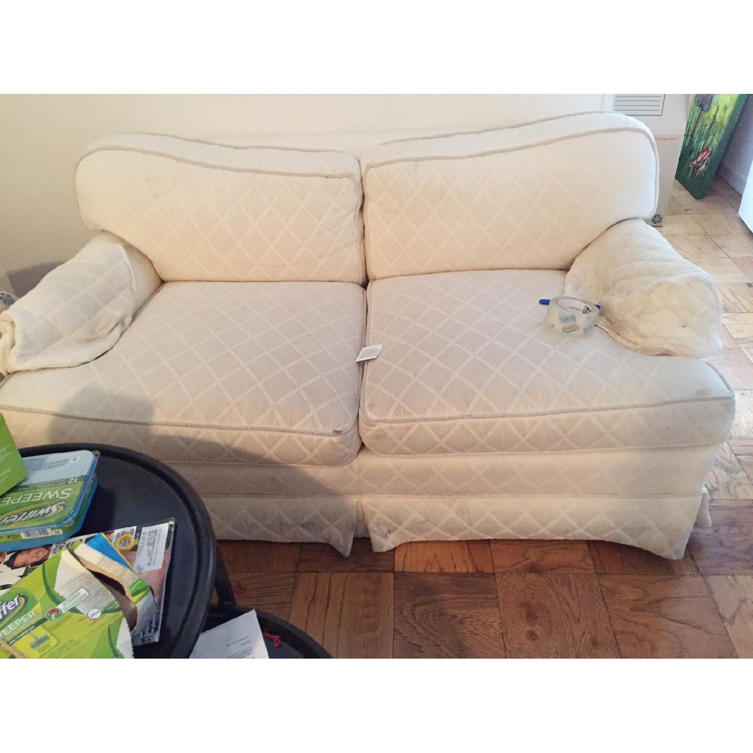 Kellog Collection White Couch - image-1