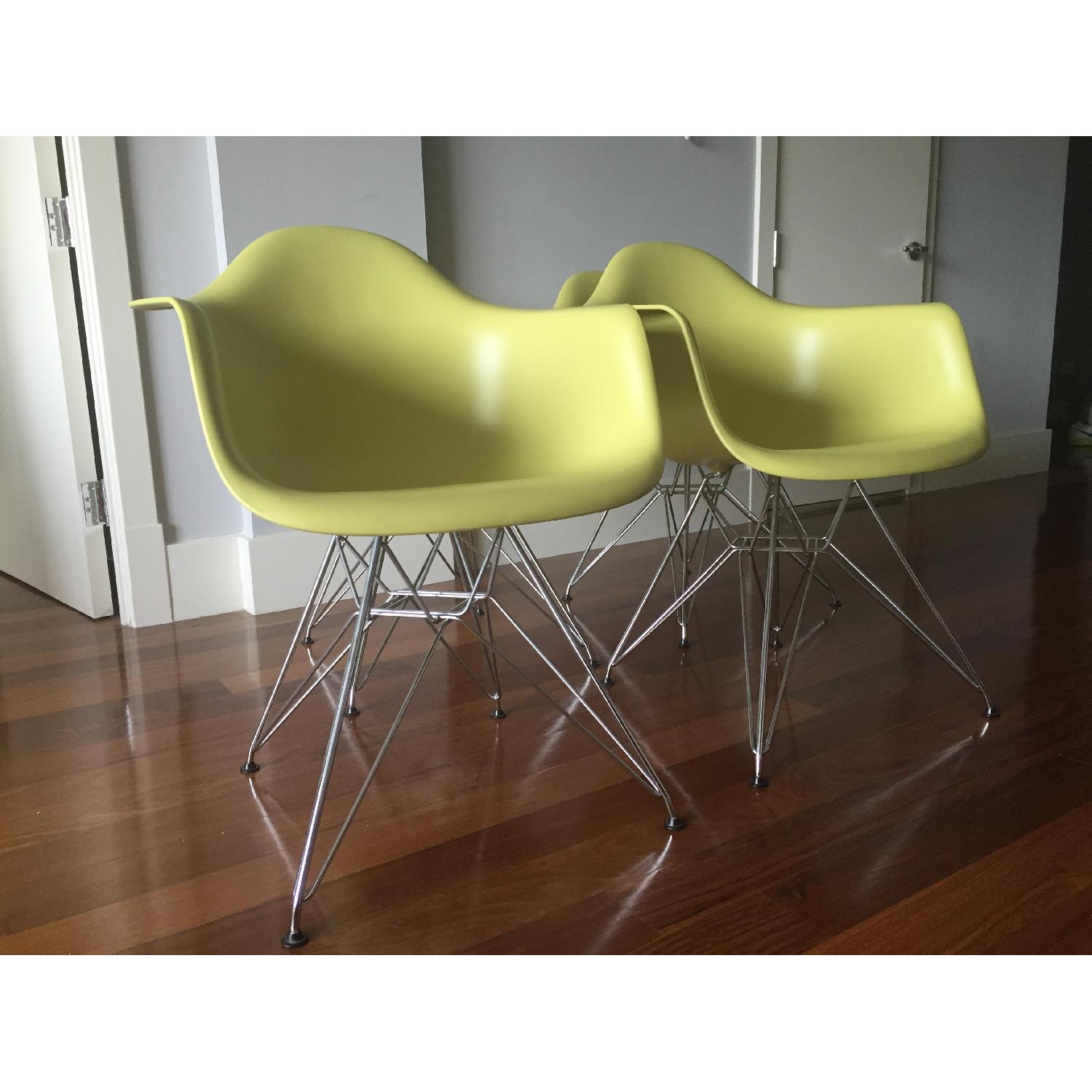 Eames Molded Plastic Eiffel Base Armchair - image-3