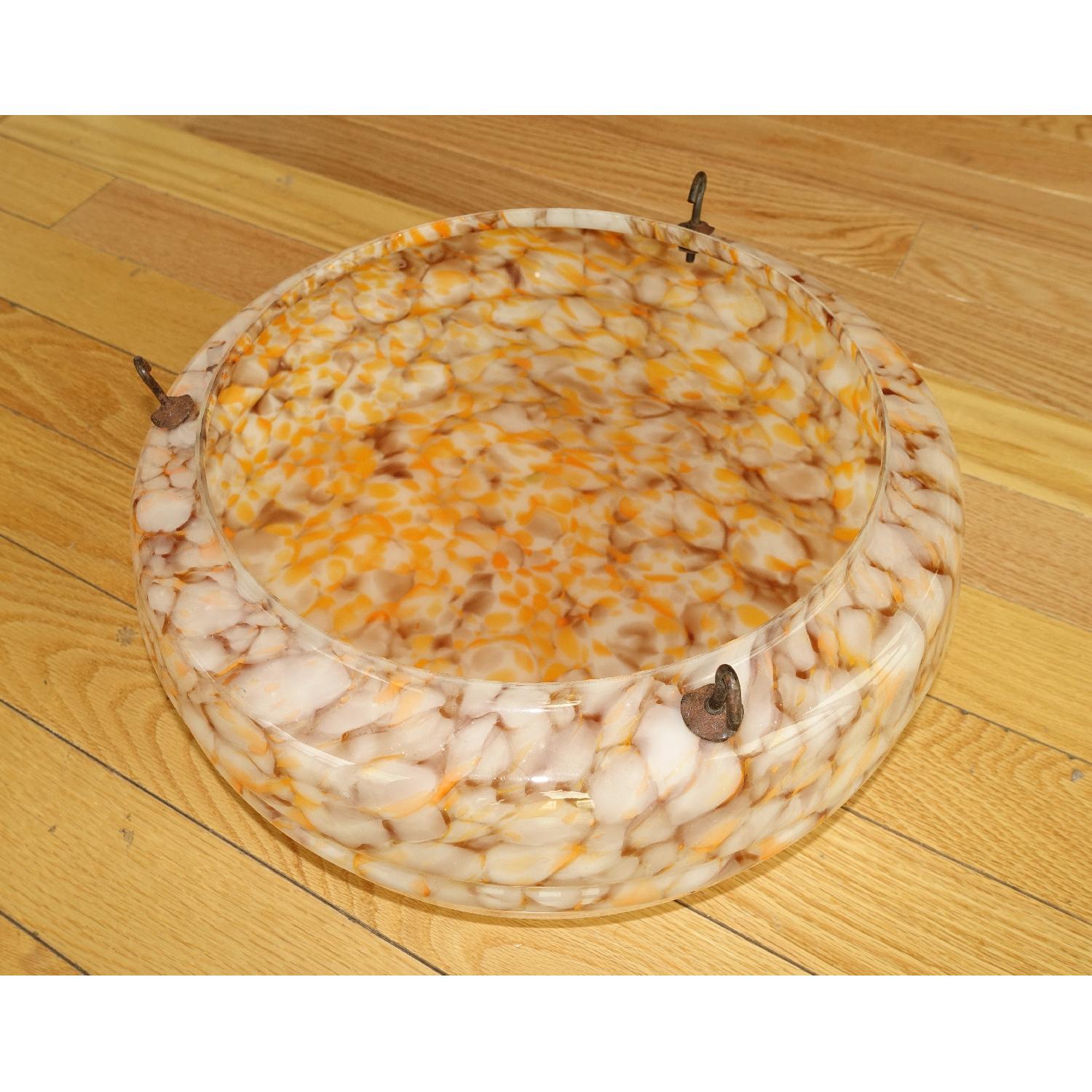 1930's Art Deco Ceiling Light Pendant Shade - image-2