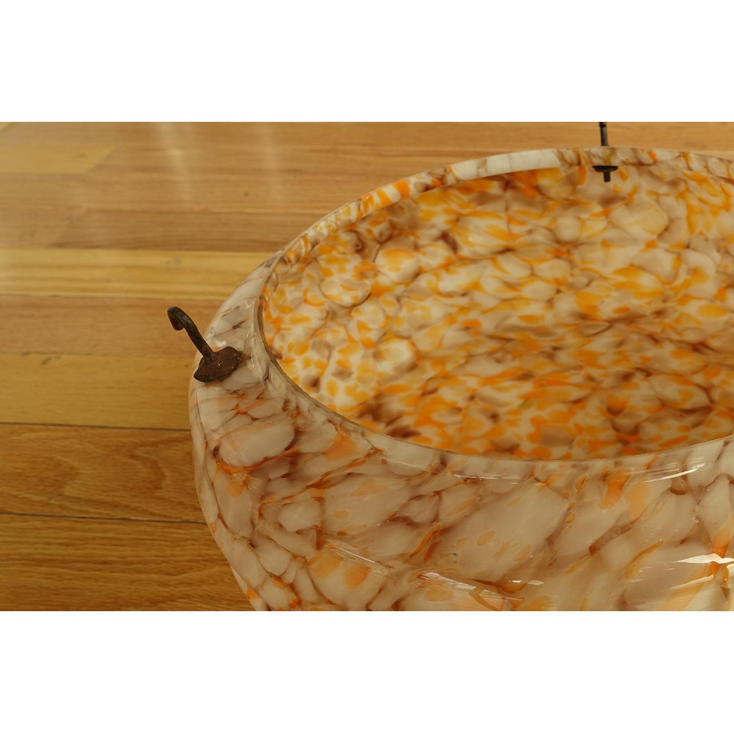 1930's Art Deco Ceiling Light Pendant Shade - image-3