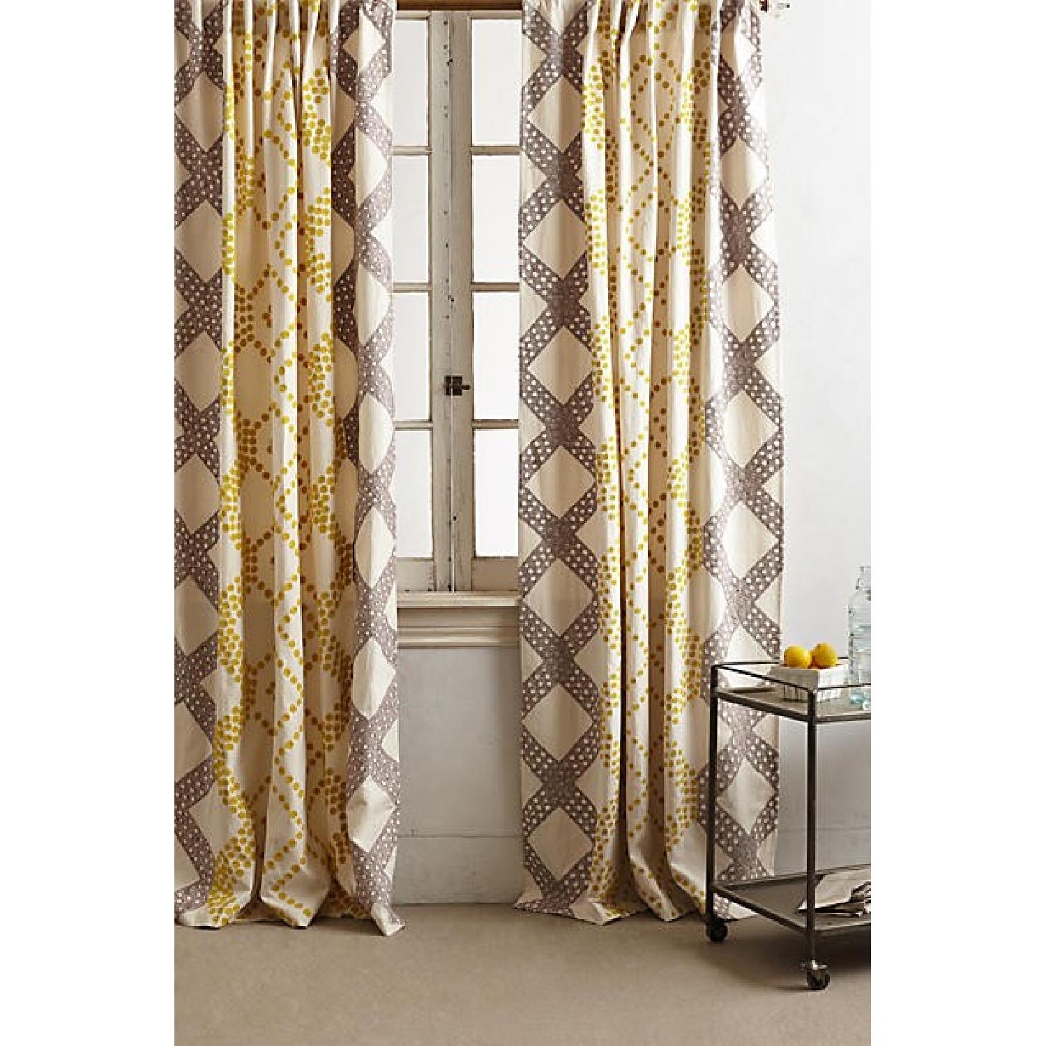 Anthropologie Ratio Curtains - image-1