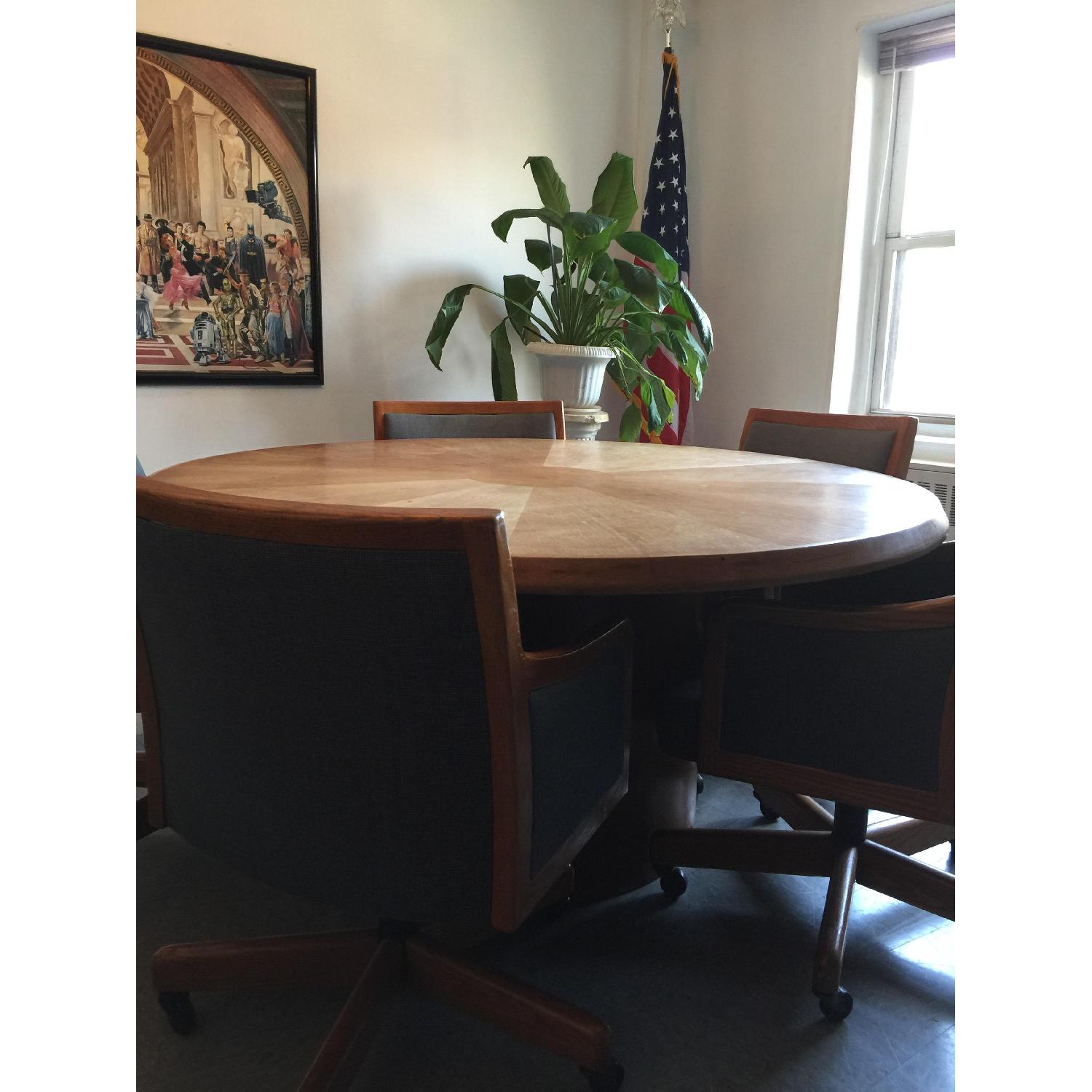 Conference Table w/ 5 Chairs - image-2