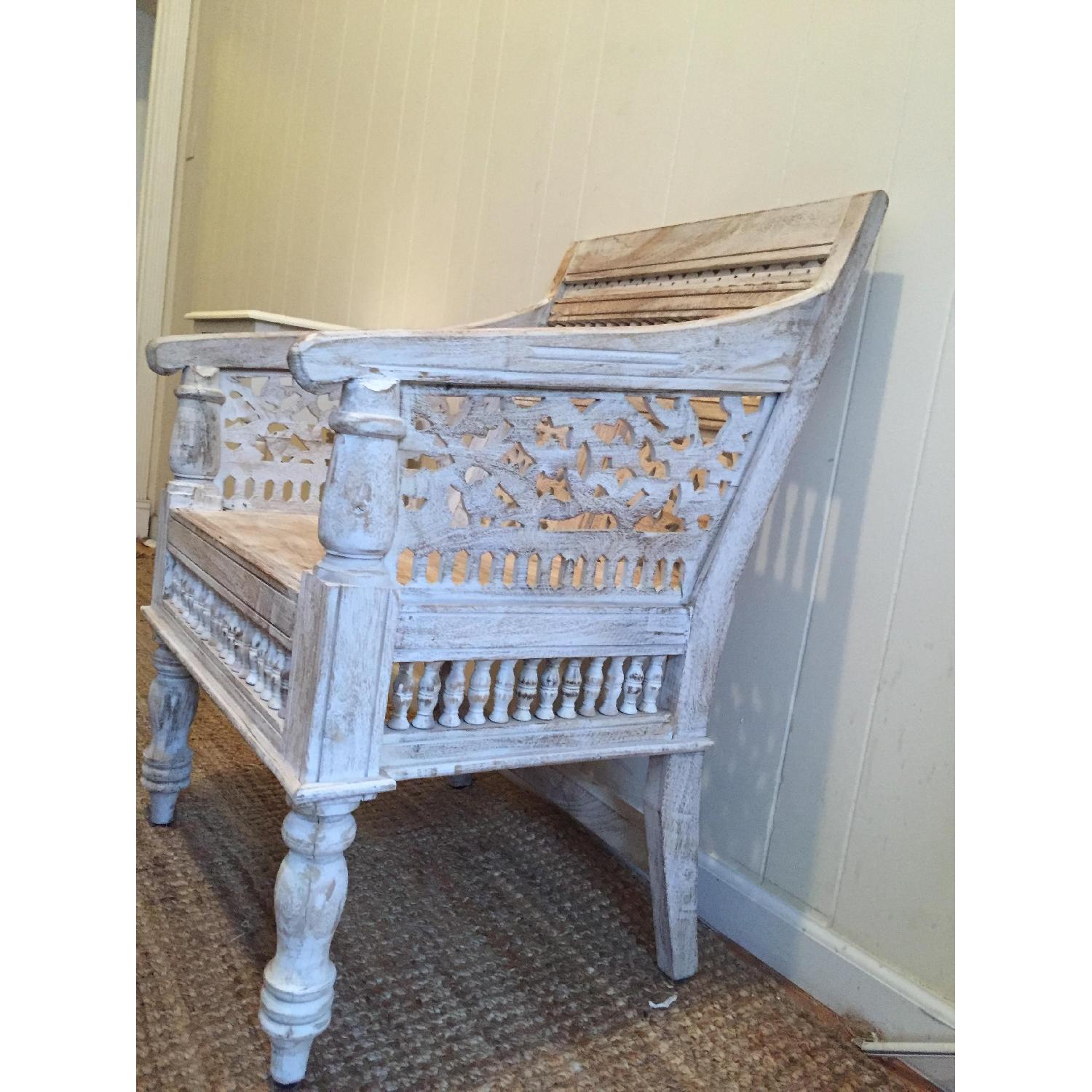 Home Depot Rajasthan Hand-Carved Chair - image-1