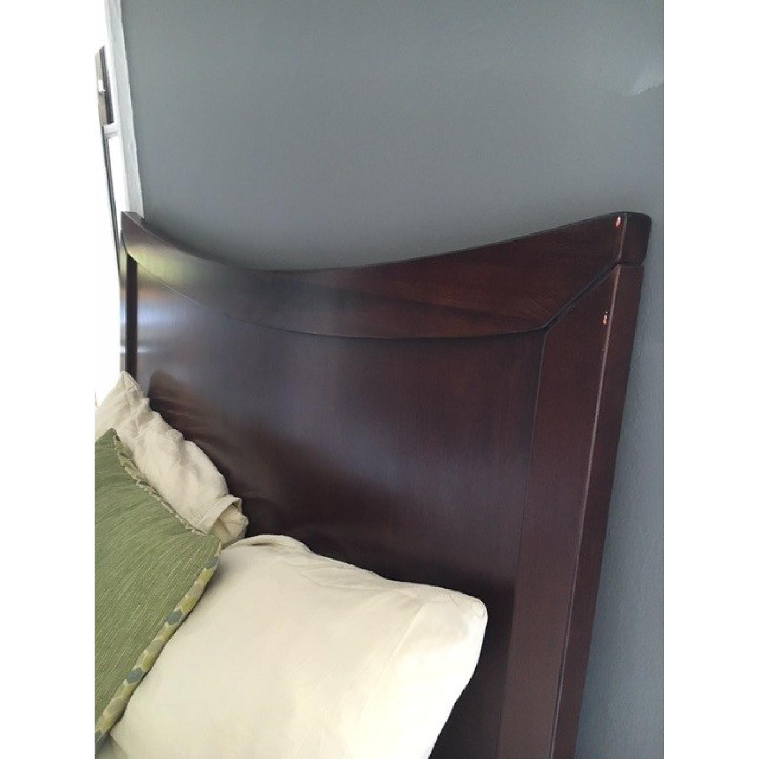 Queen Size Bed Frame w/ Headboard - image-2