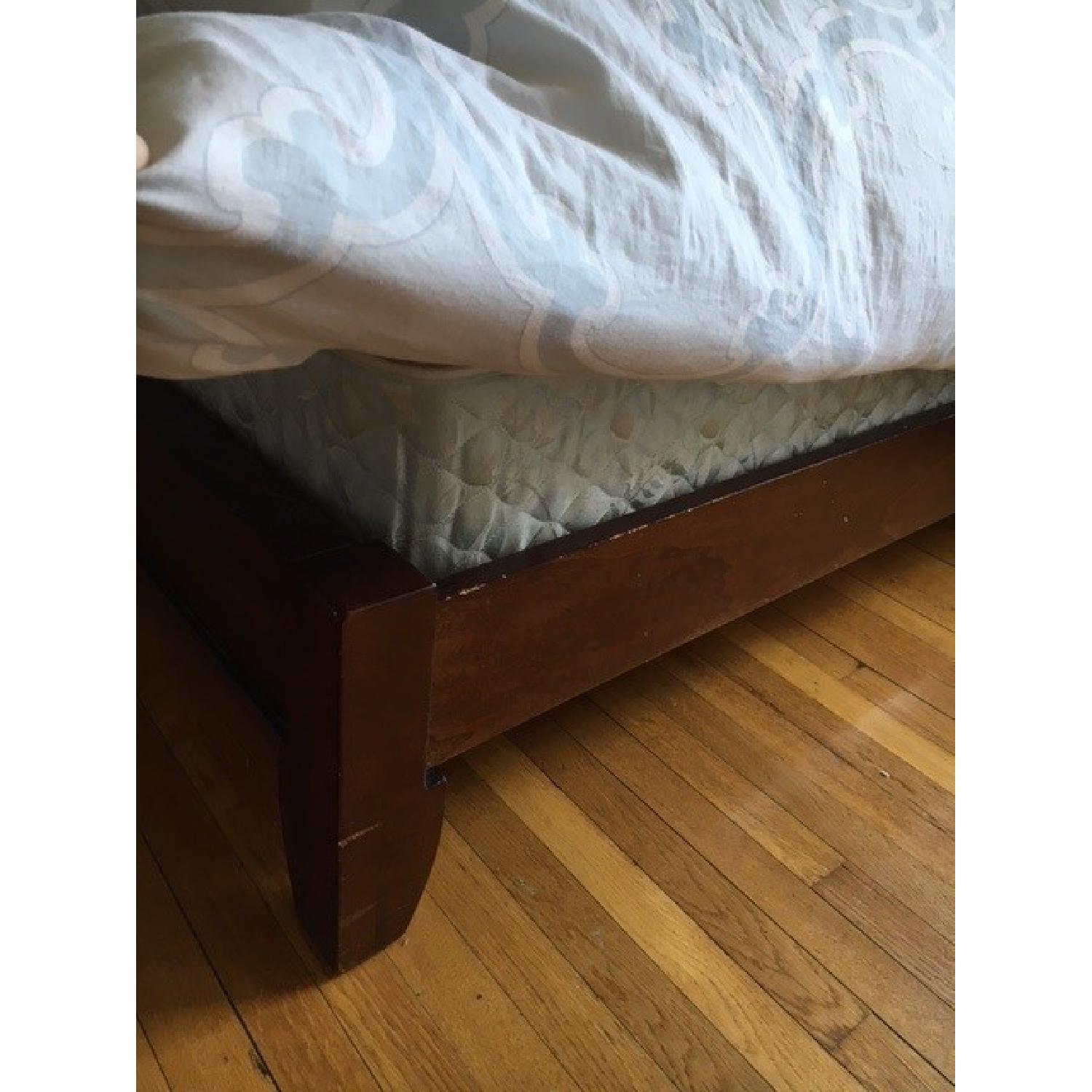 Queen Size Bed Frame w/ Headboard - image-3