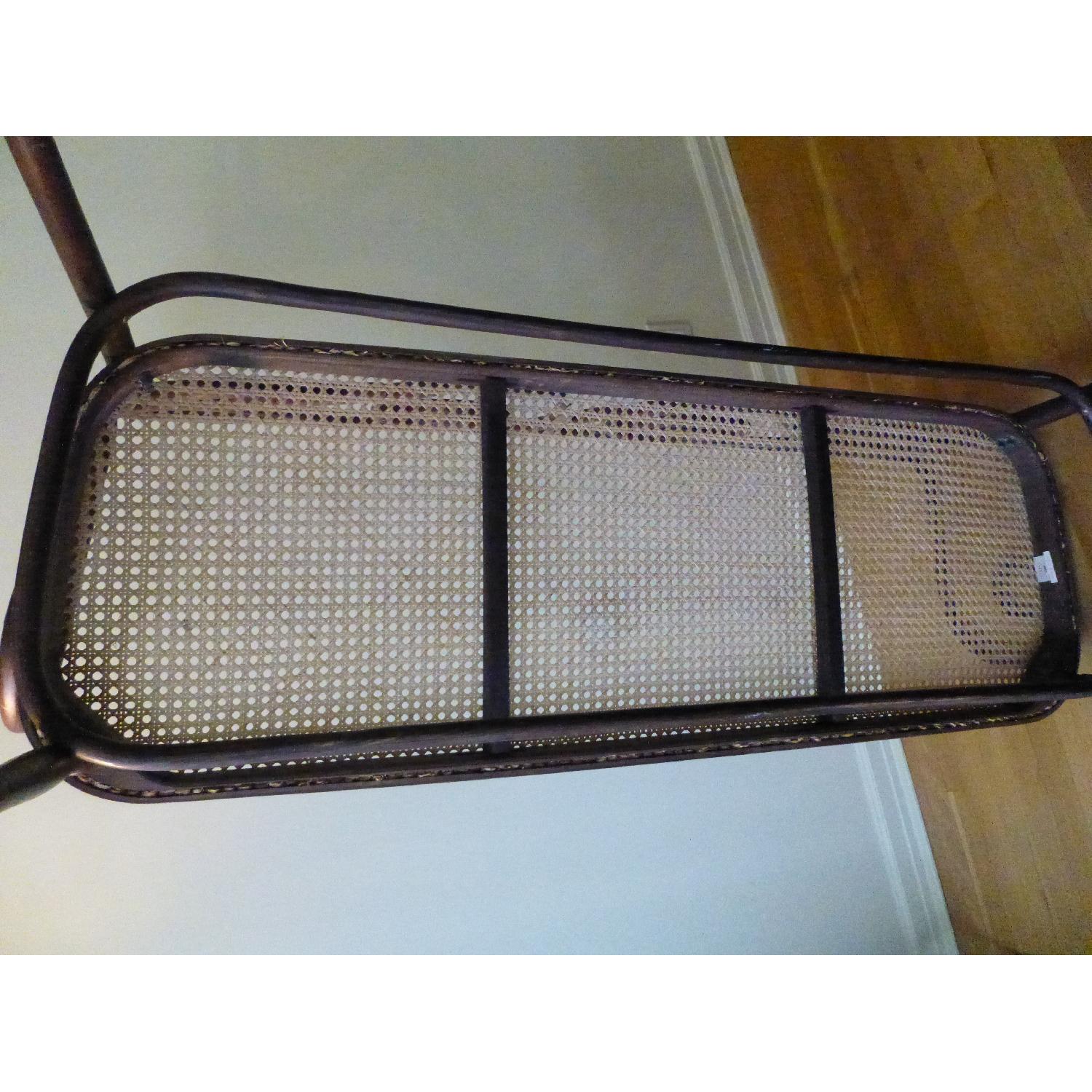 Bentwood Loveseat w/ Cane Seat - image-8