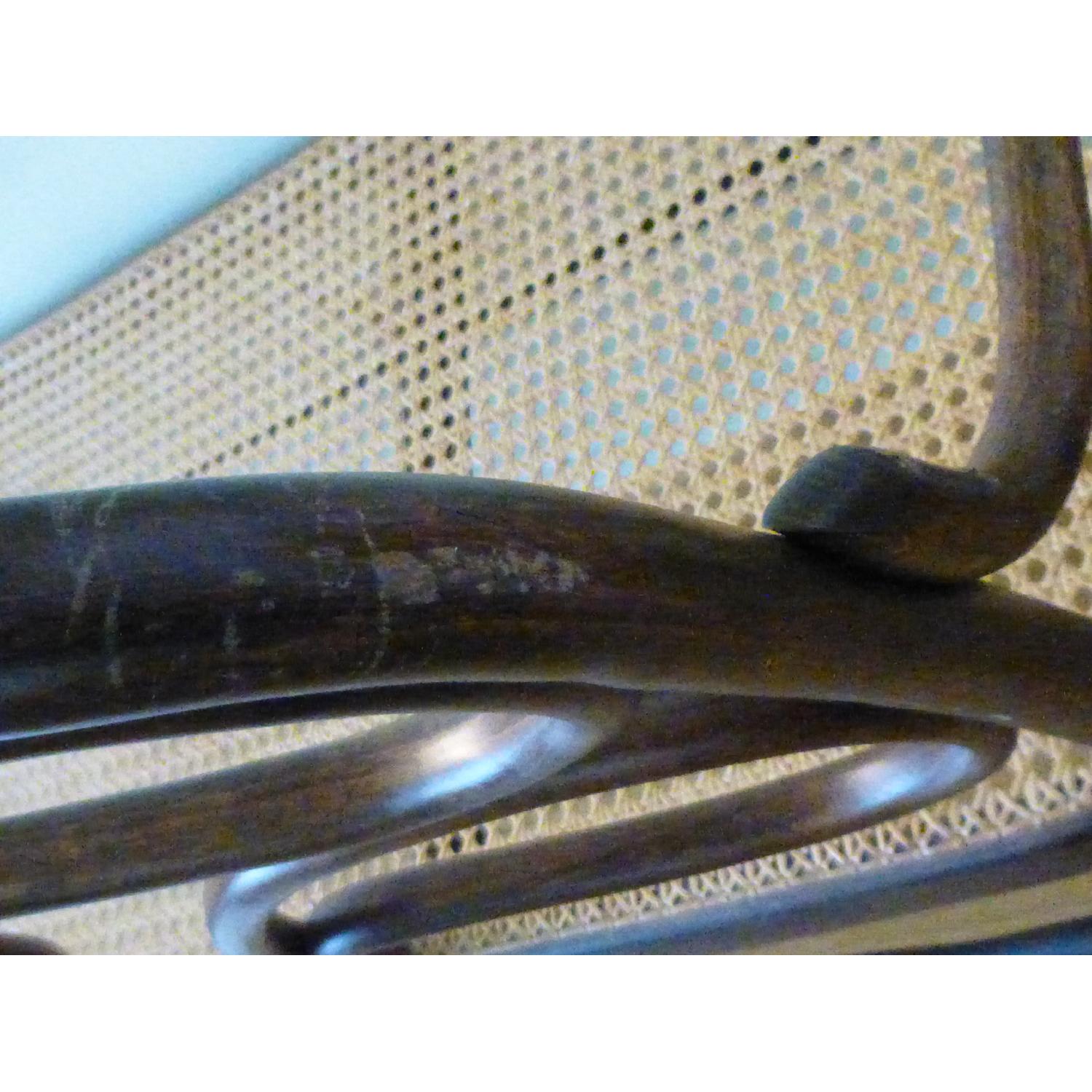 Bentwood Loveseat w/ Cane Seat - image-10