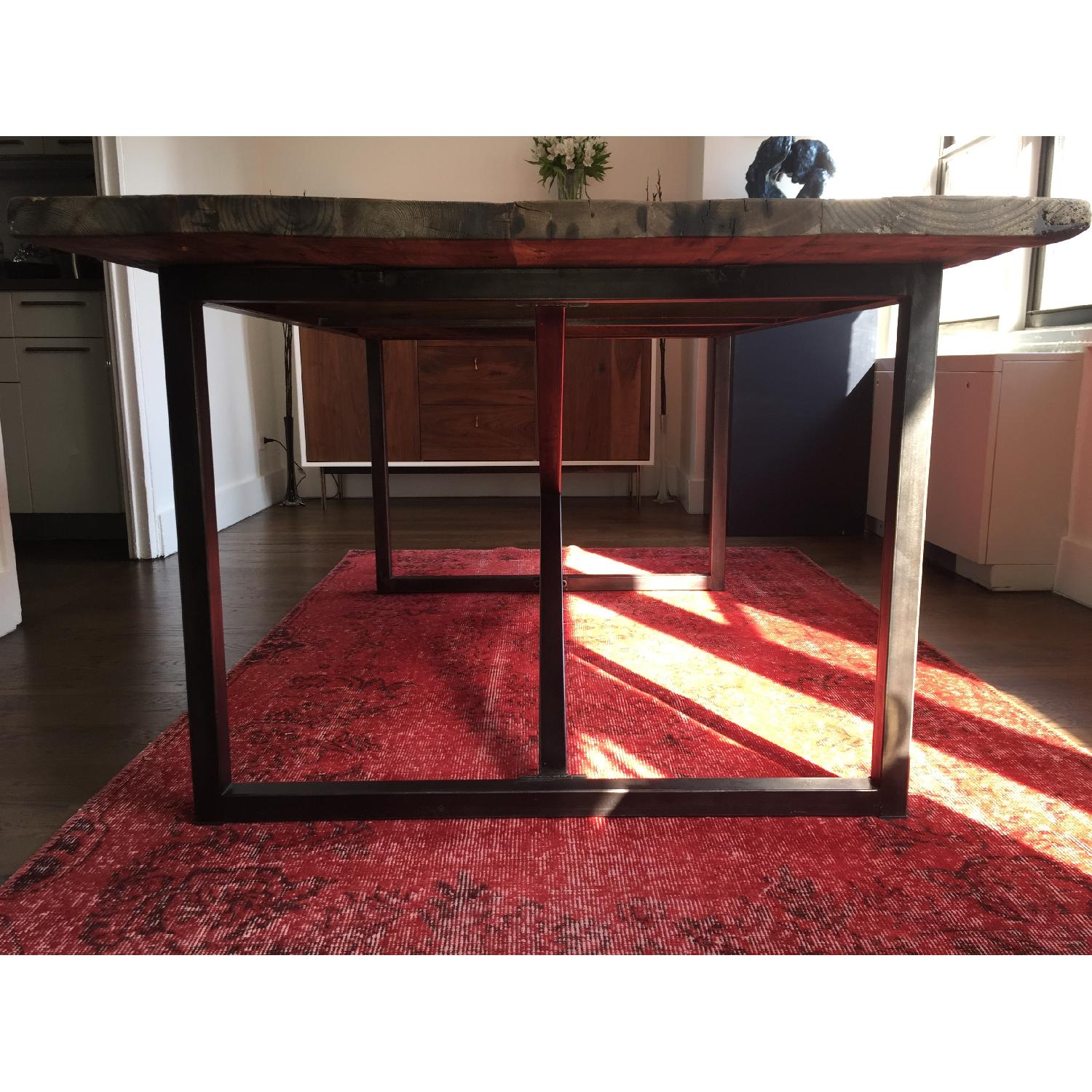 Restoration Hardware Wood Dining Table - image-4