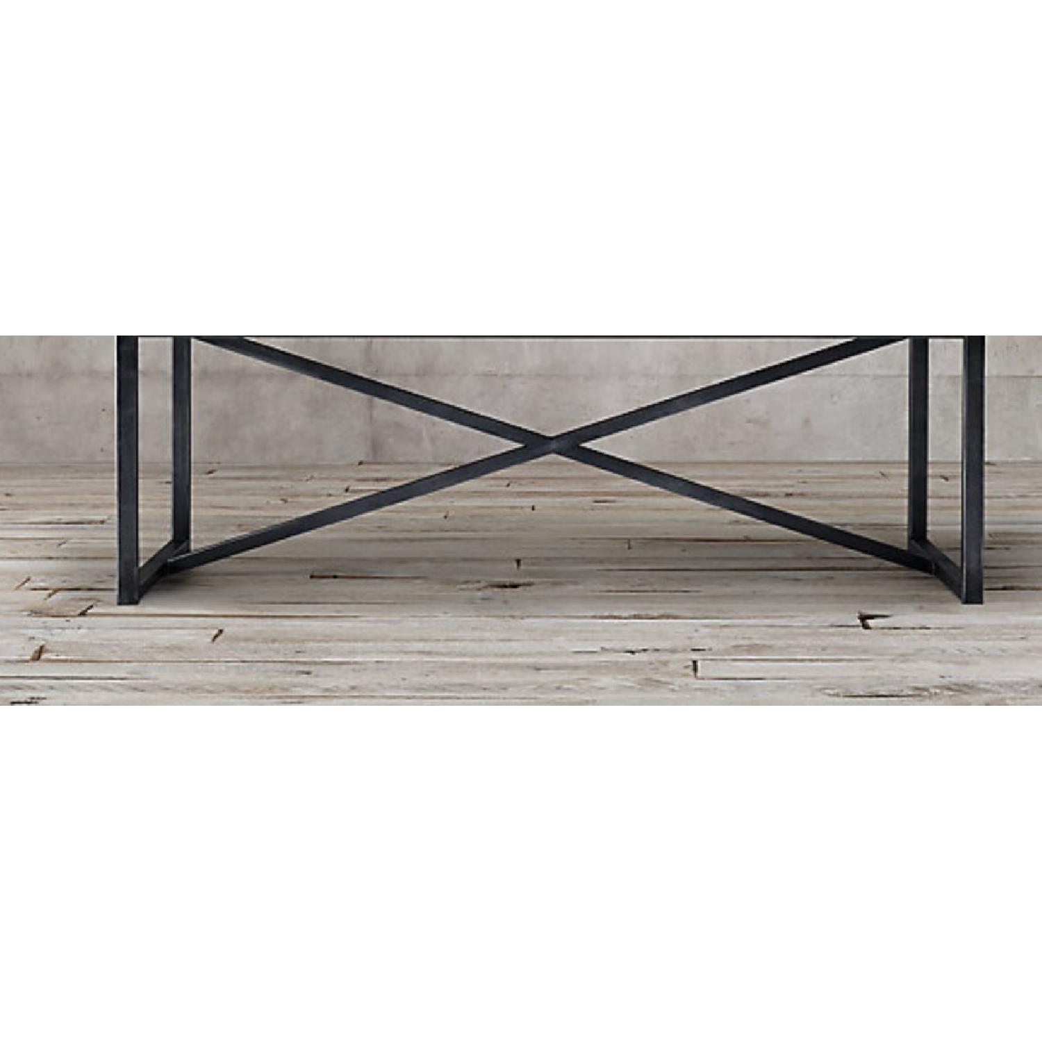 Restoration Hardware Wood Dining Table - image-8